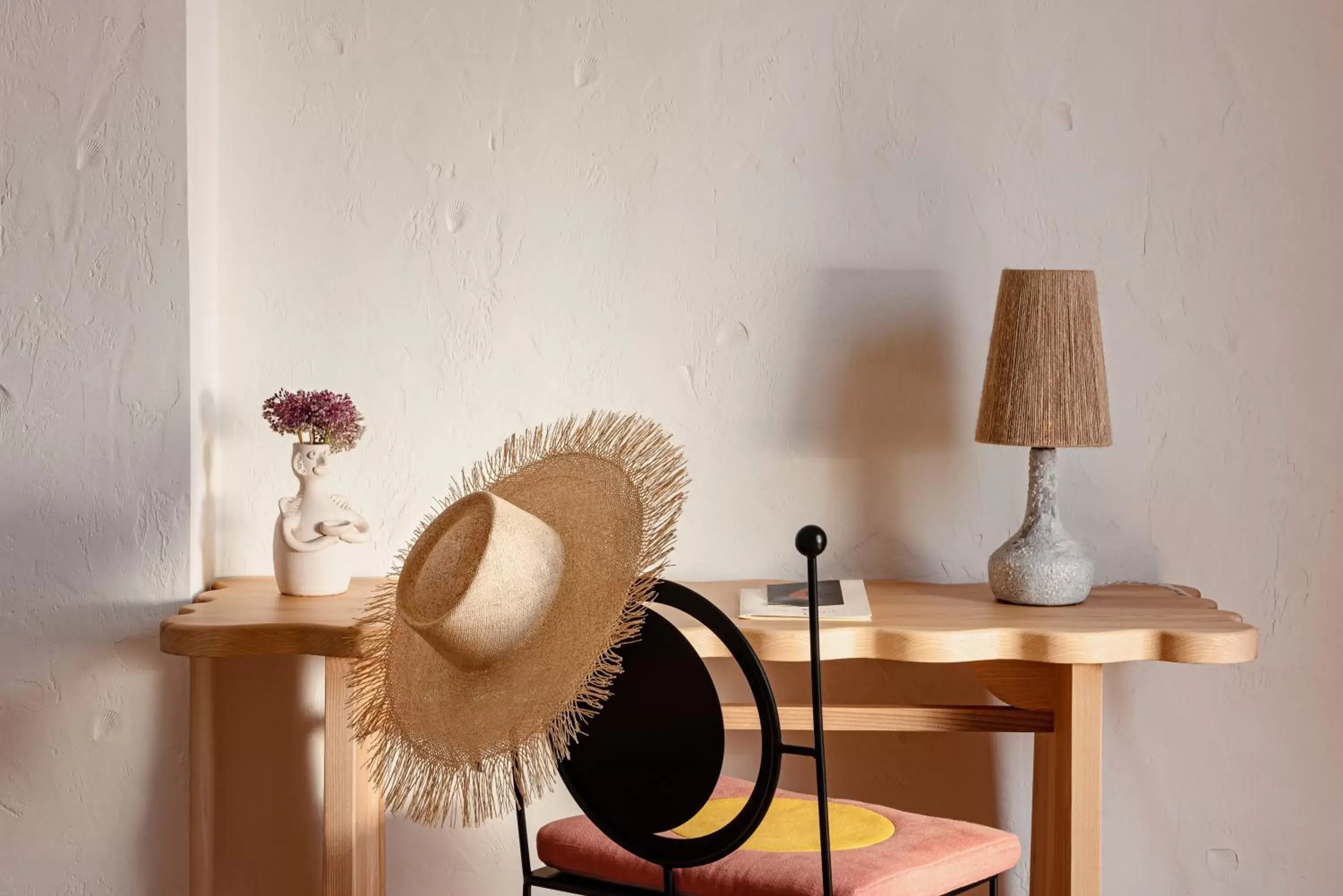 Decorative detail, Seating Area in Montesol Experimental Ibiza