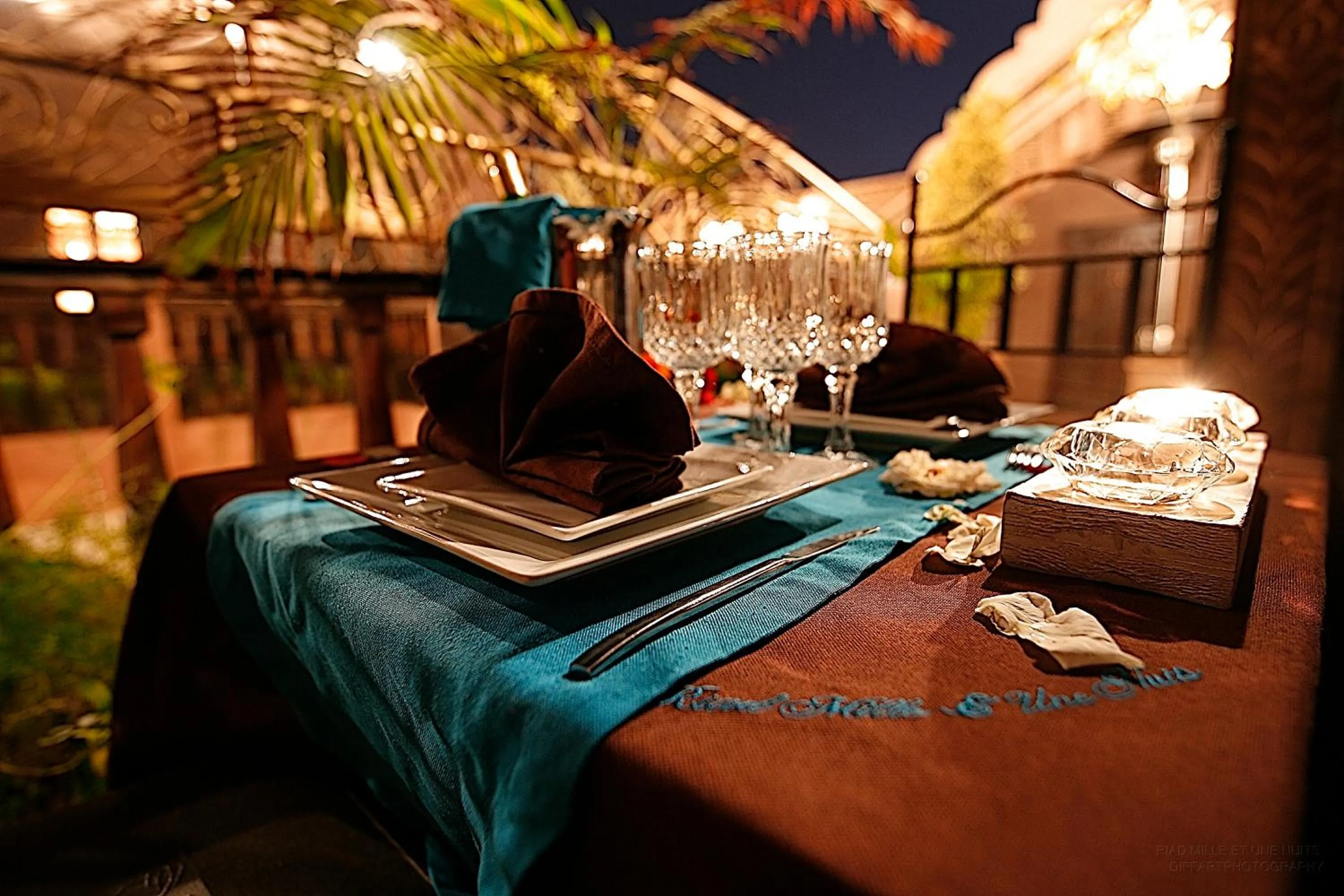 Balcony/Terrace in Riad Mille Et Une Nuits
