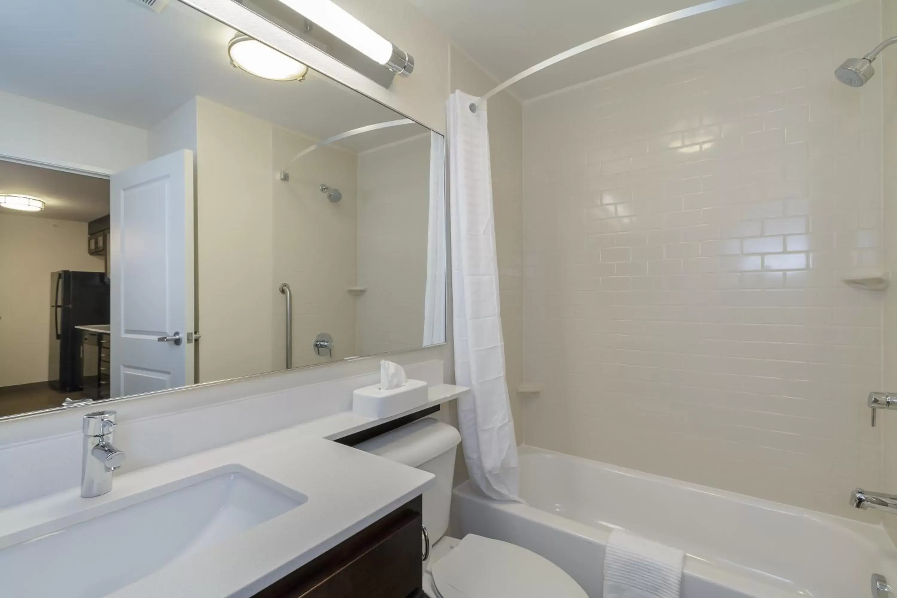 Photo of the whole room, Bathroom in Candlewood Suites Mishawaka, an IHG Hotel