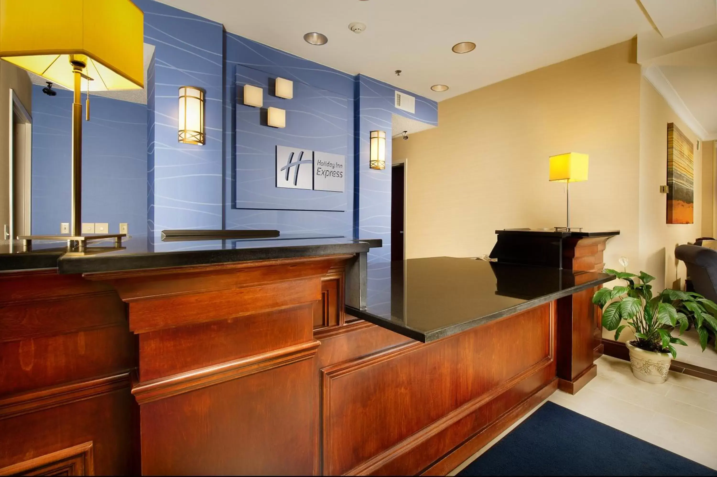 Property building, Lobby/Reception in Holiday Inn Express & Suites by IHG Chambersburg, an IHG Hotel