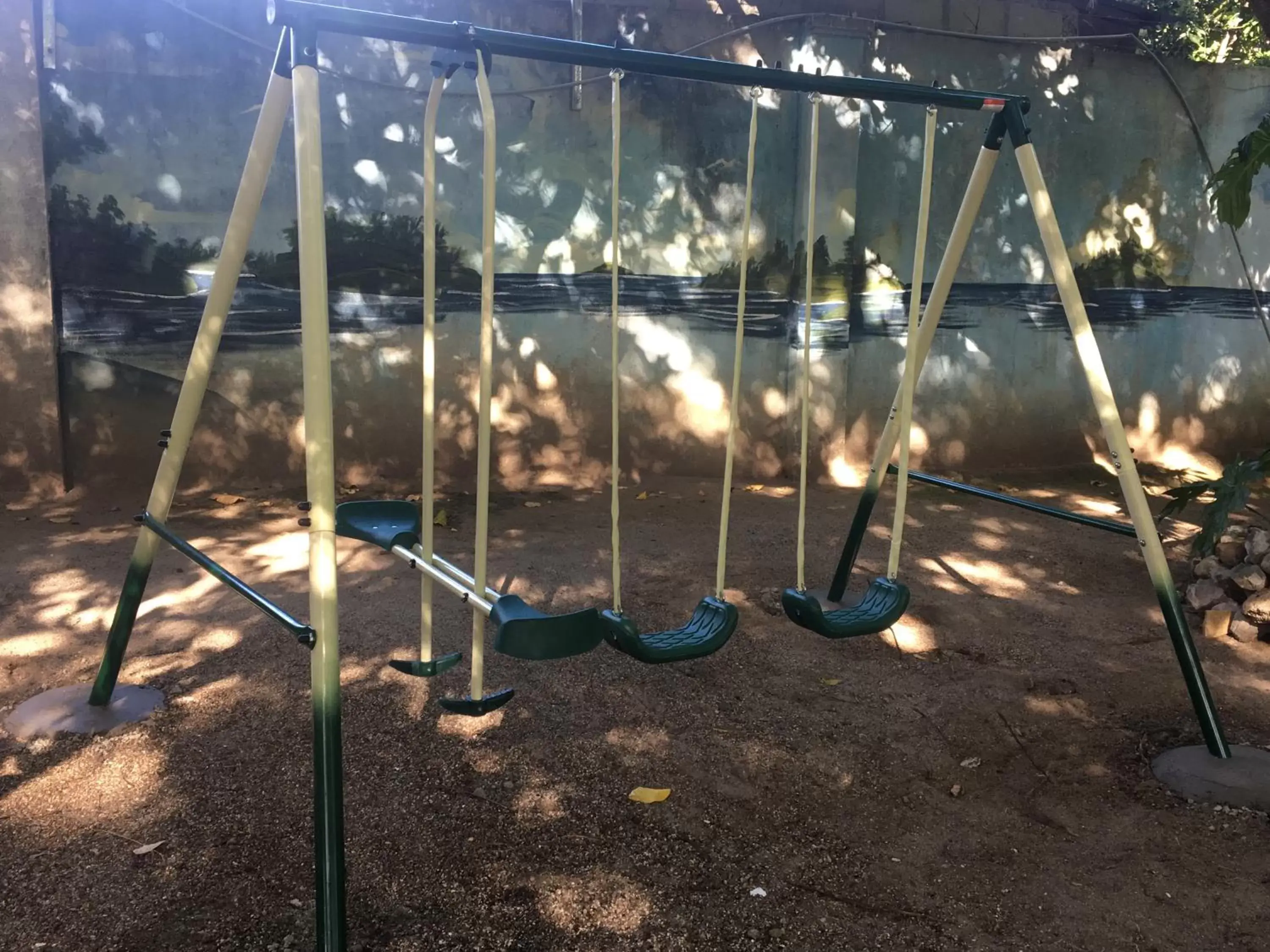 Children play ground in Hostalito El Greco