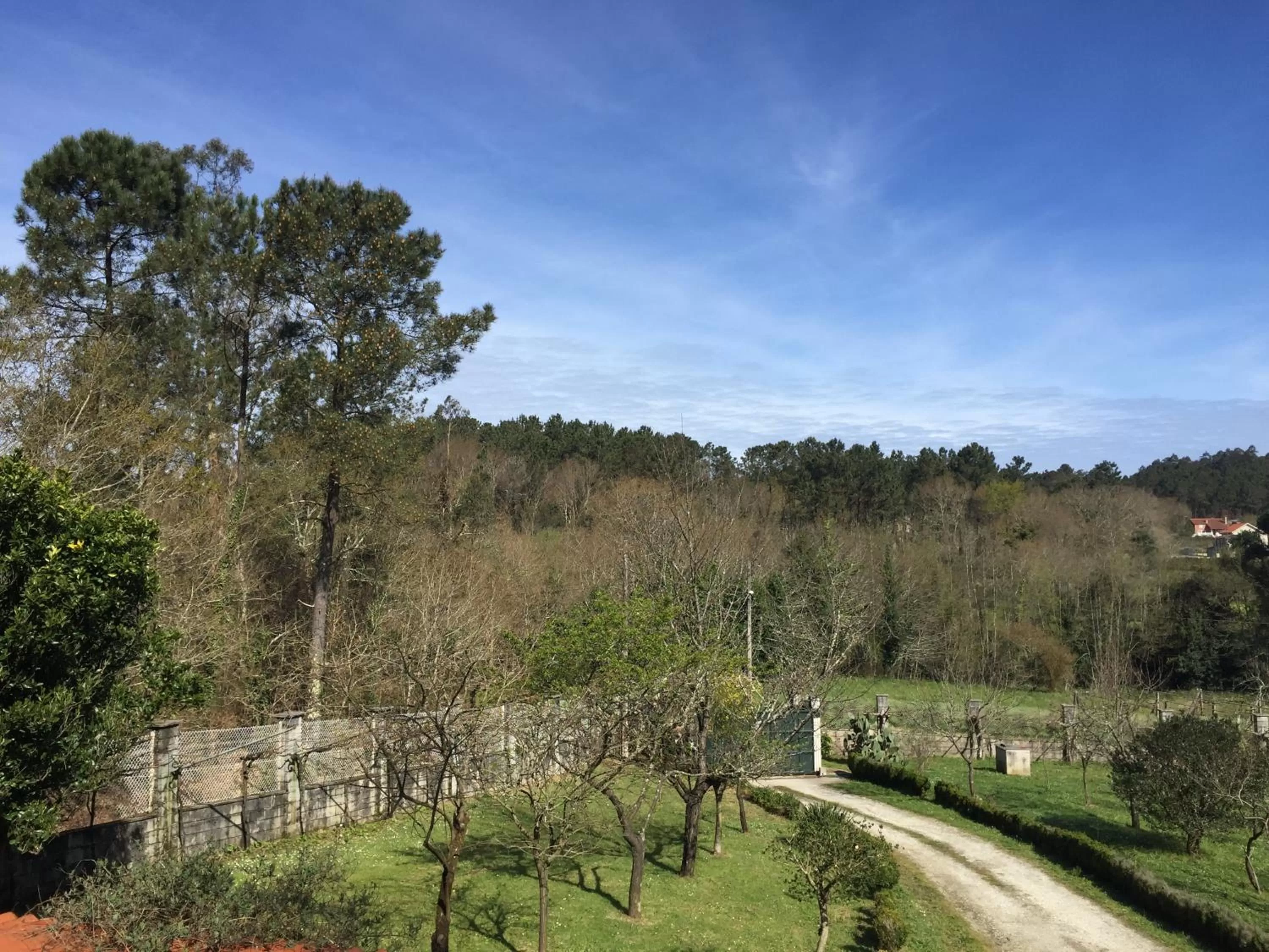 Garden view in Agro da Gandarela