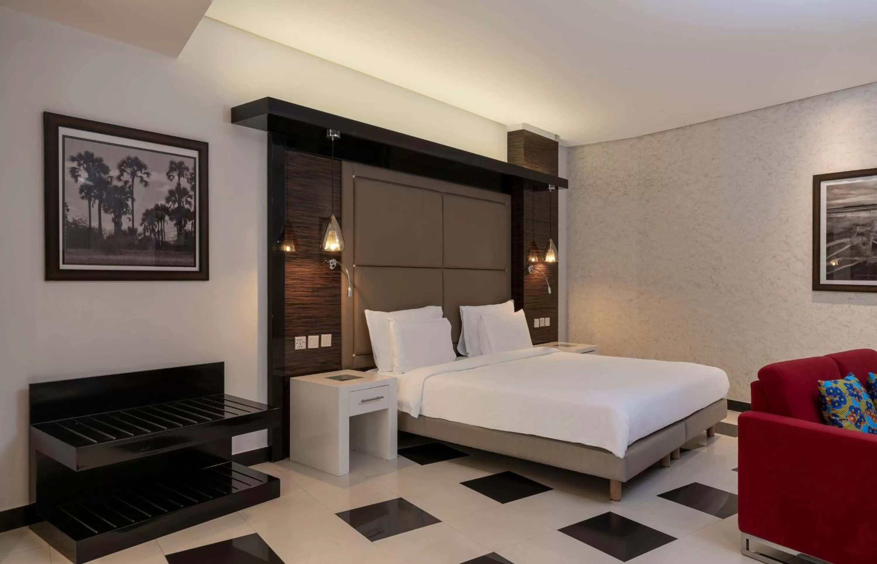 Bedroom, Bed in Radisson Blu Hotel Lusaka