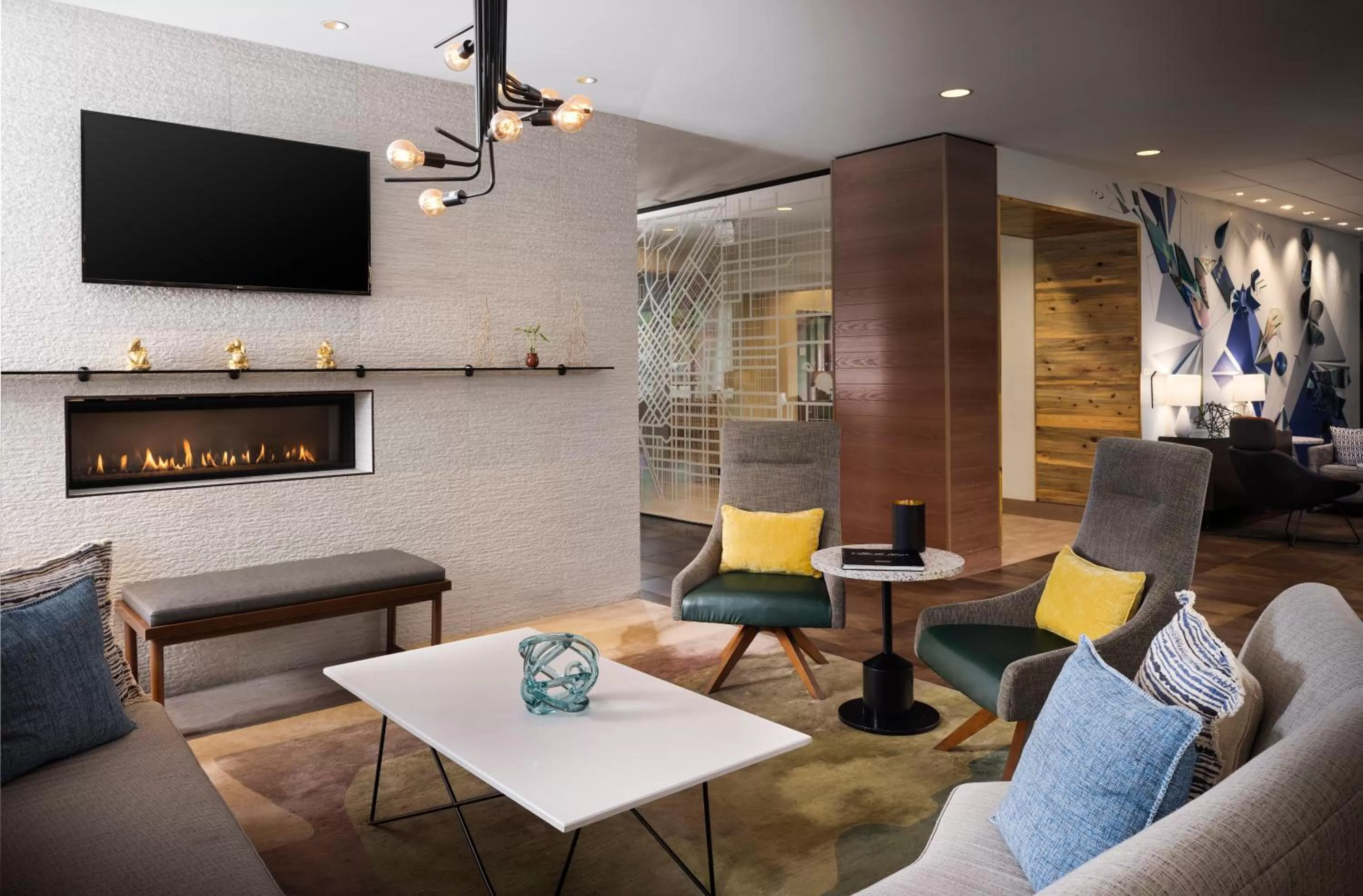 Lobby or reception in Hyatt House Denver/Downtown