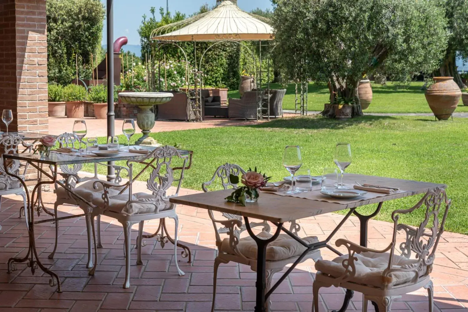 Patio in Locanda Poggioleone