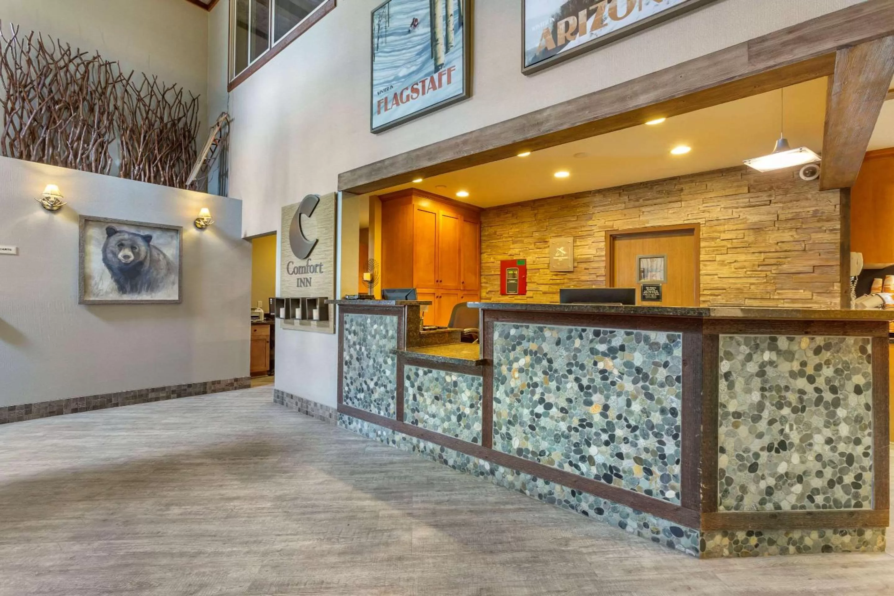 Lobby or reception in Comfort Inn Flagstaff South I-17
