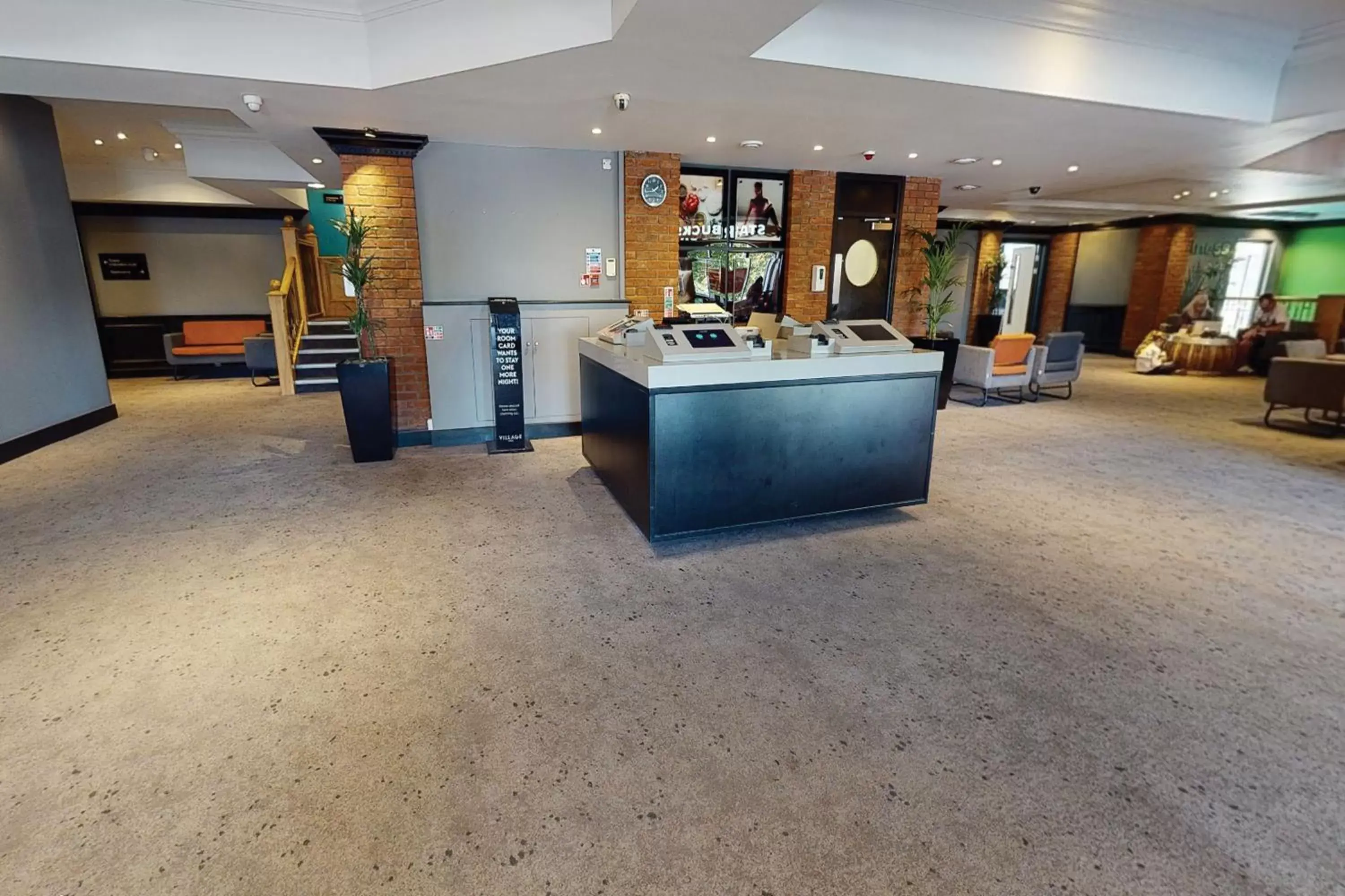 Lobby or reception in Village Hotel Nottingham Lobby or reception in Village Hotel Nottingham