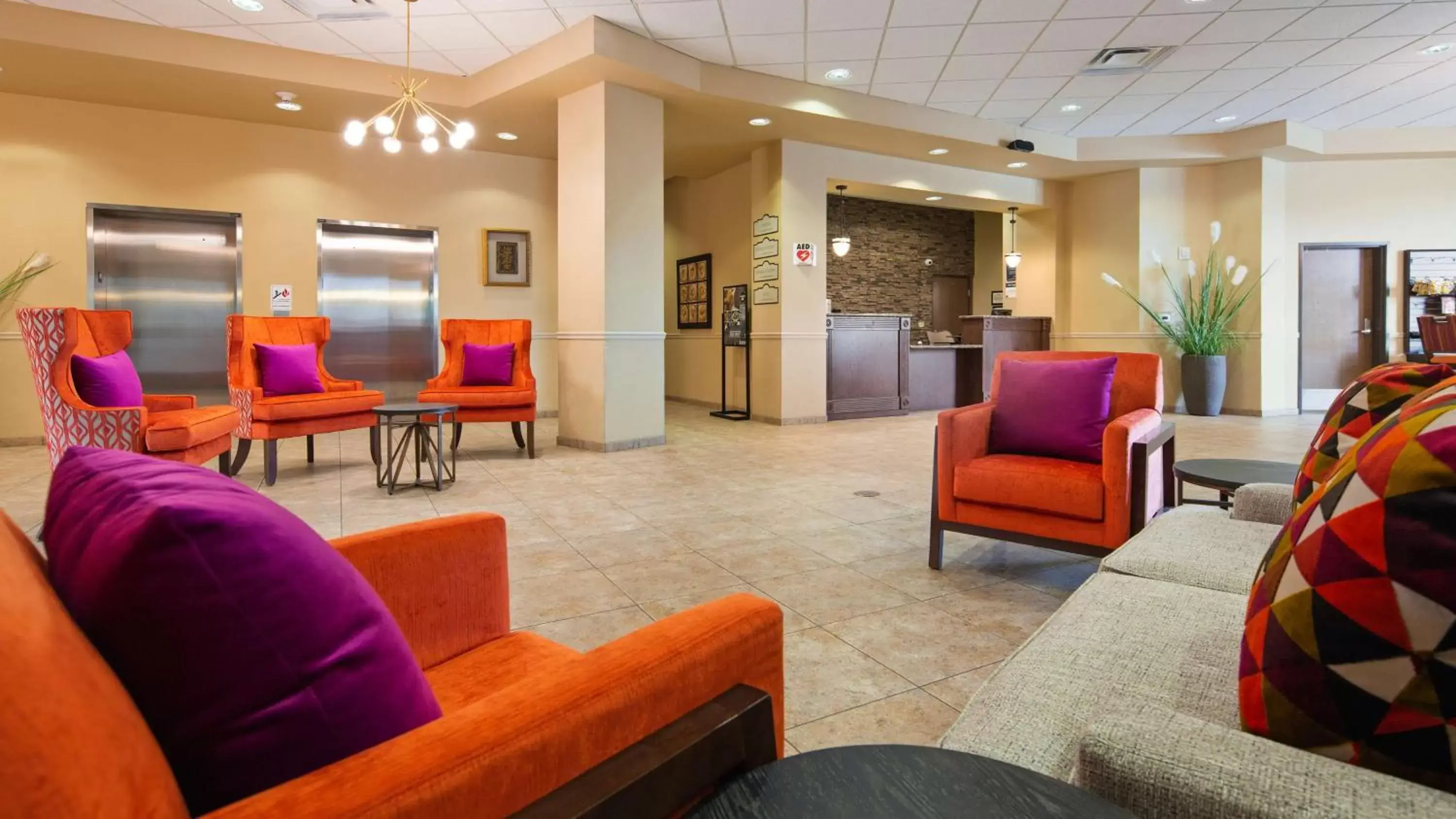 Lobby or reception, Seating Area in Radisson Hotel River Falls