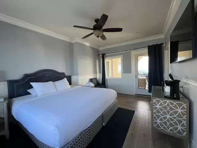 Bed in Casablanca Inn on The Beach Bed in Casablanca Inn on The Beach