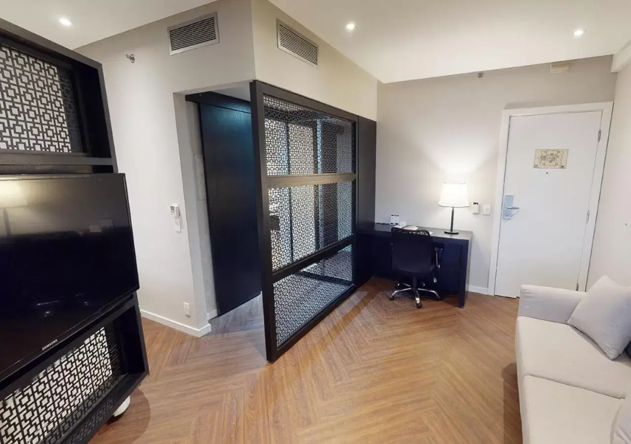 Bedroom in Estanplaza Funchal Faria Lima Bedroom in Estanplaza Funchal Faria Lima