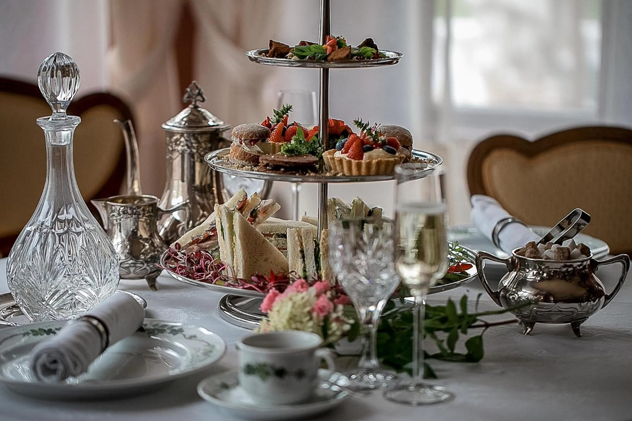 Food close-up in Villa Ammende Restaurant and Hotel