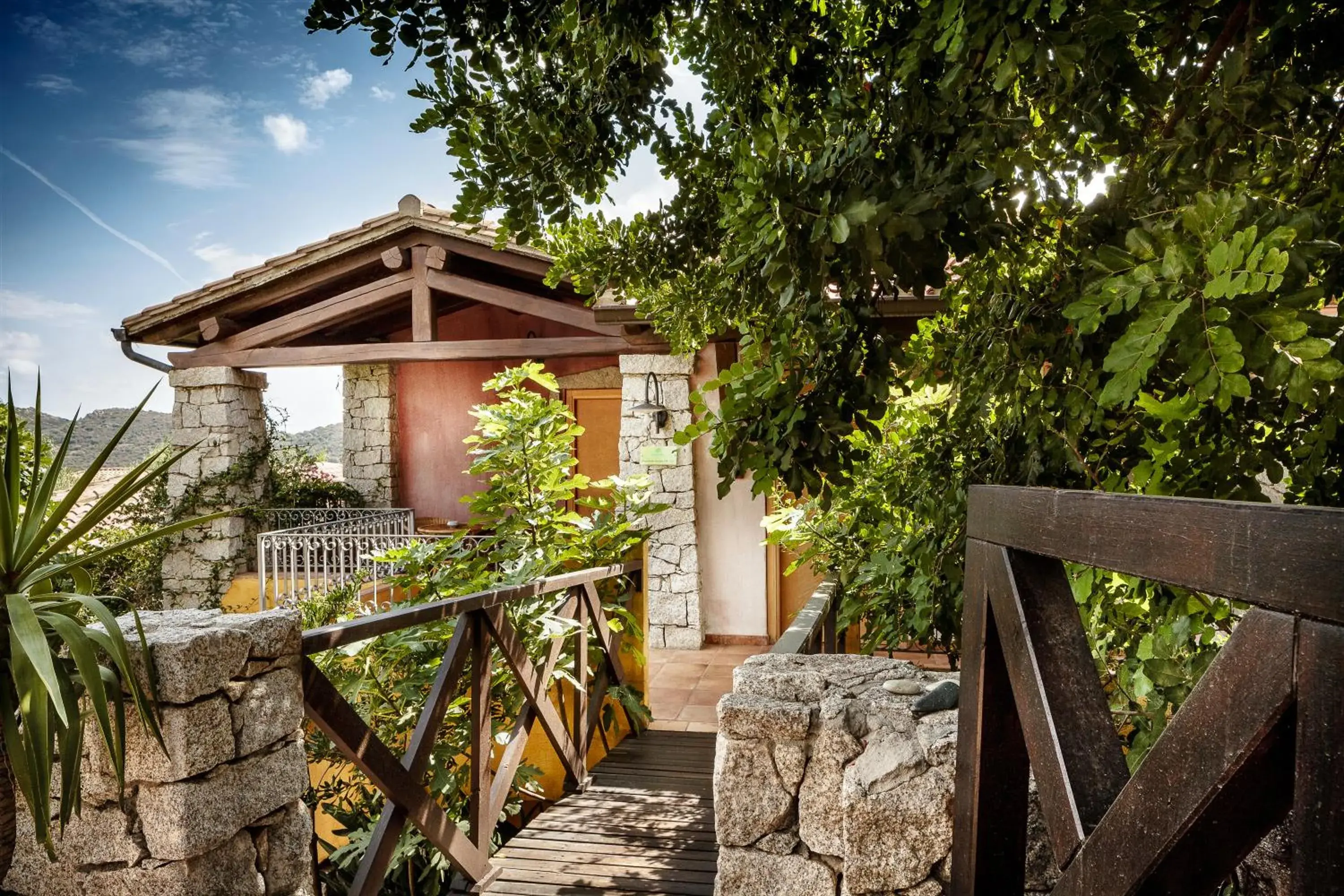 Garden in Cruccùris Resort