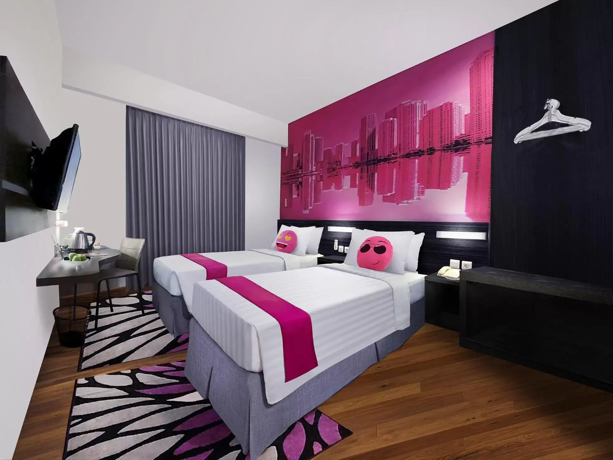 Bedroom, Bed in favehotel Graha Agung Surabaya