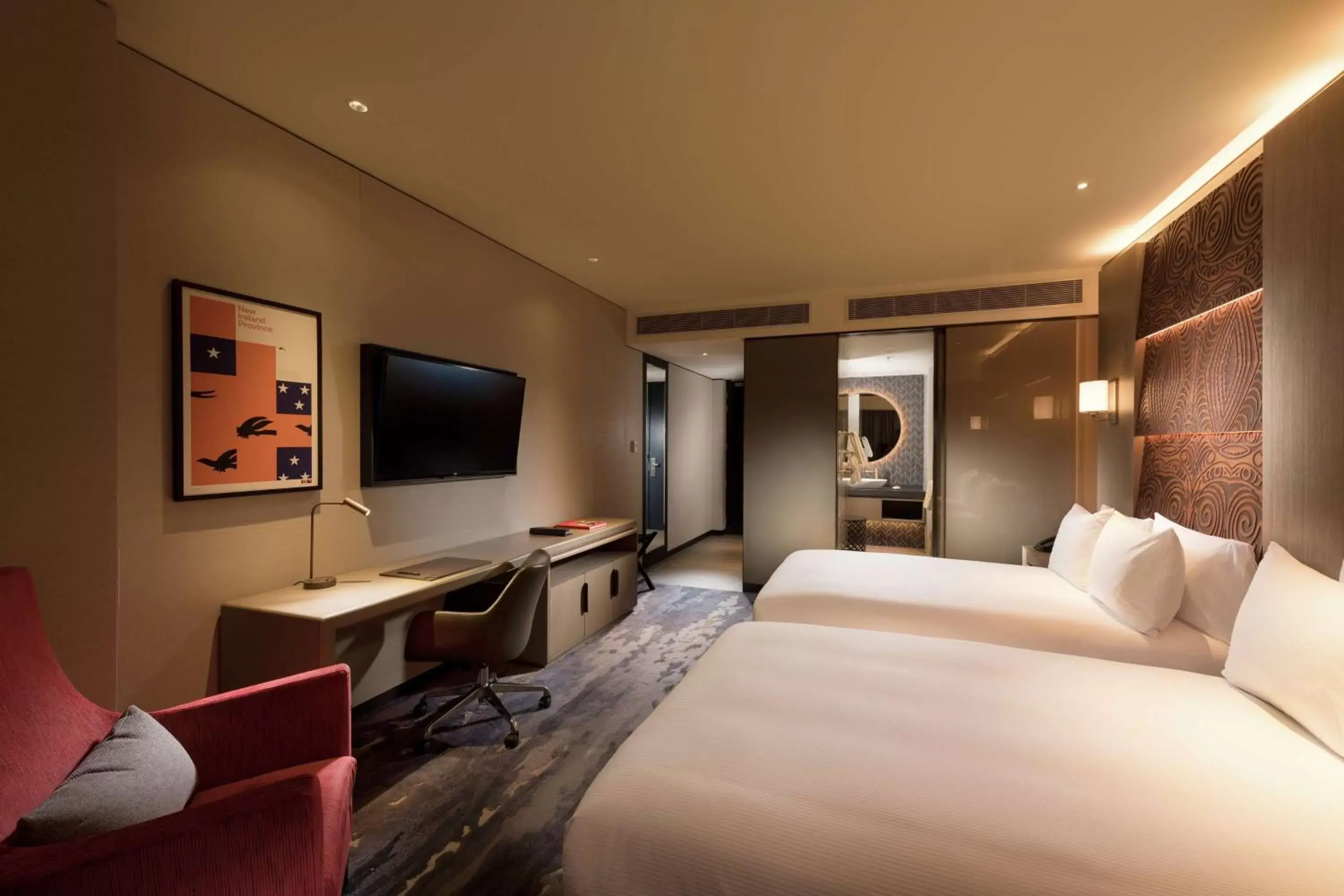 Bedroom in Hilton Port Moresby Hotel & Residences