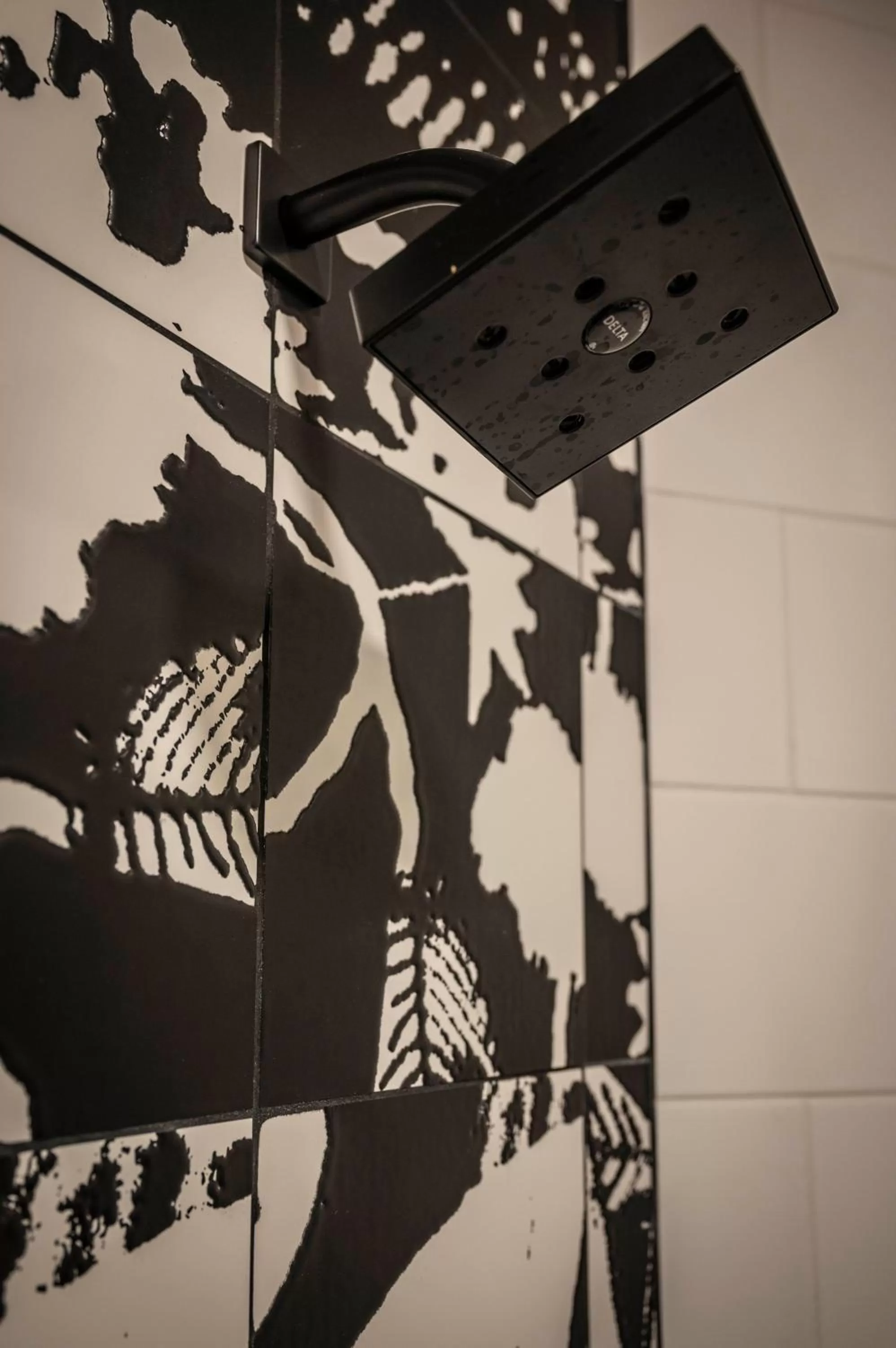 Shower in Hotel Broad Ripple