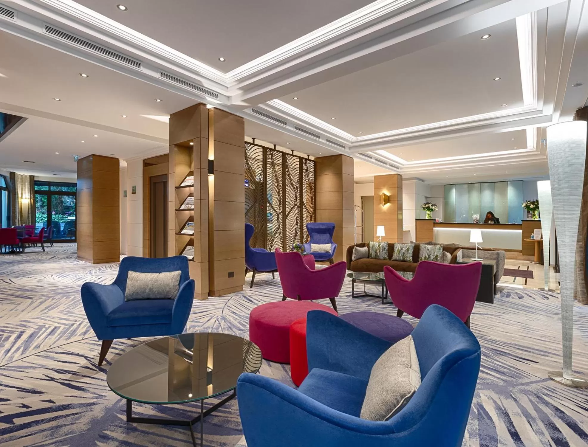 Living room in Garden-Elysée