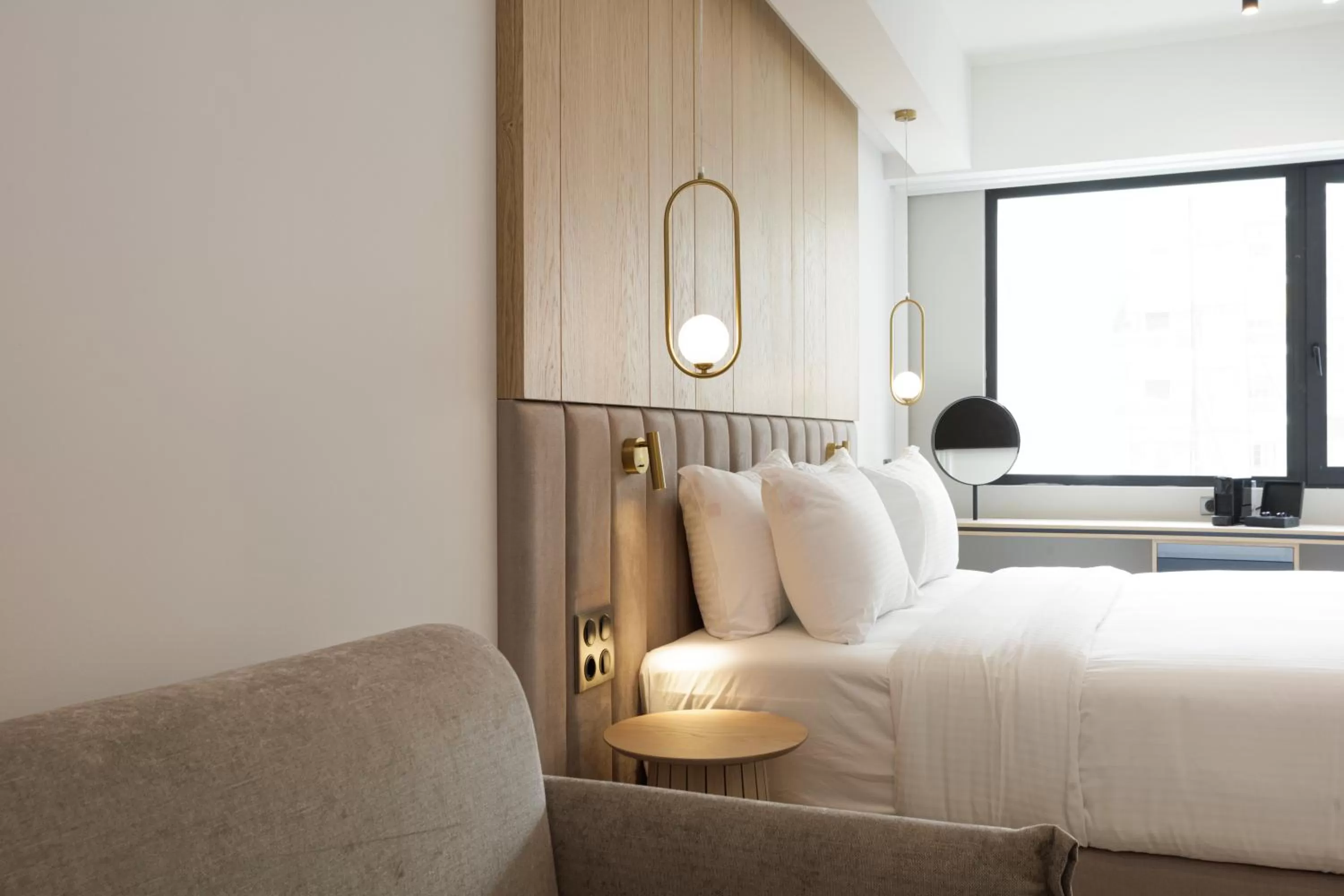 Bed in Hilton Garden Inn Athens Syggrou Avenue