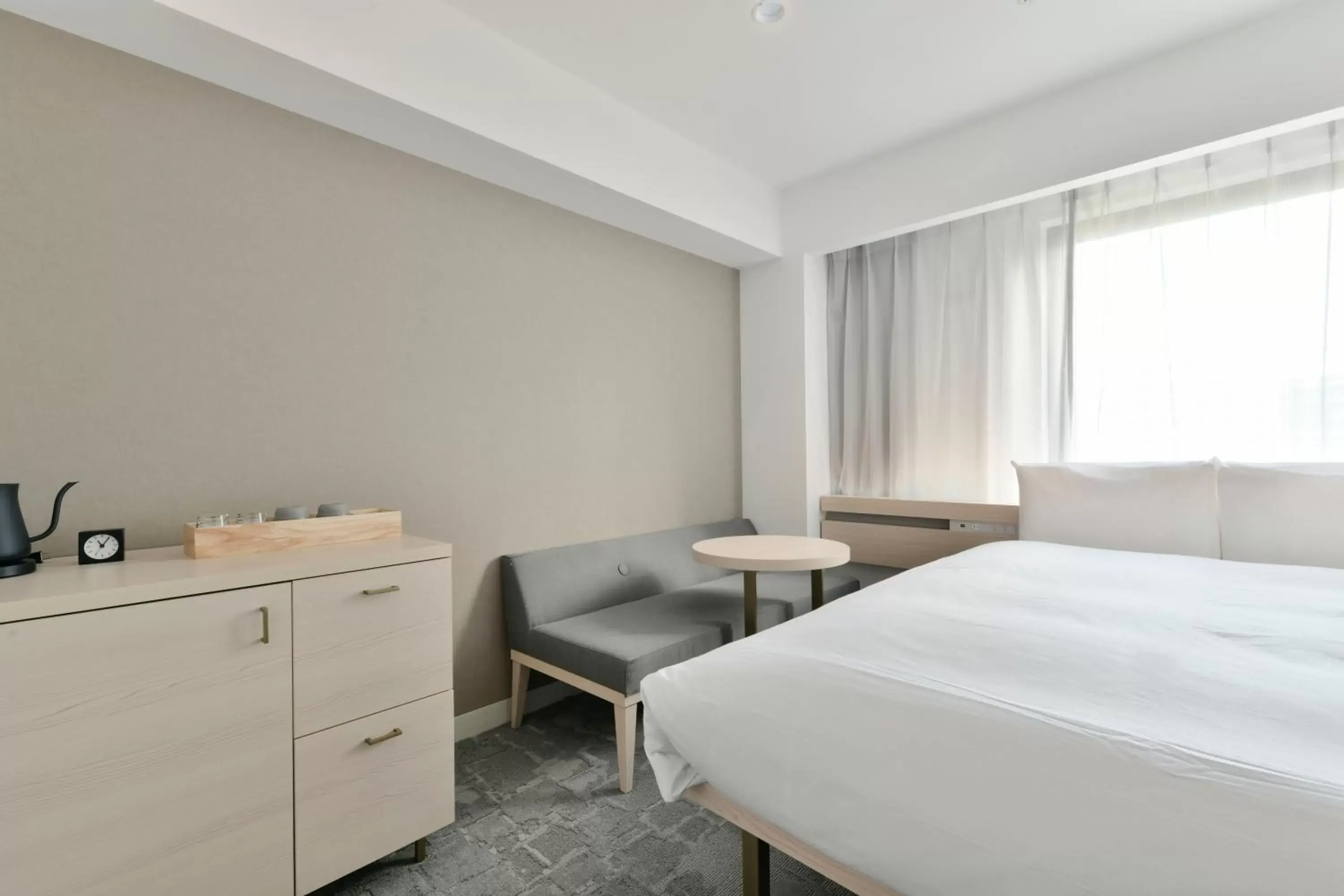 Photo of the whole room, Bed in REF Kumamoto by VESSEL HOTELS