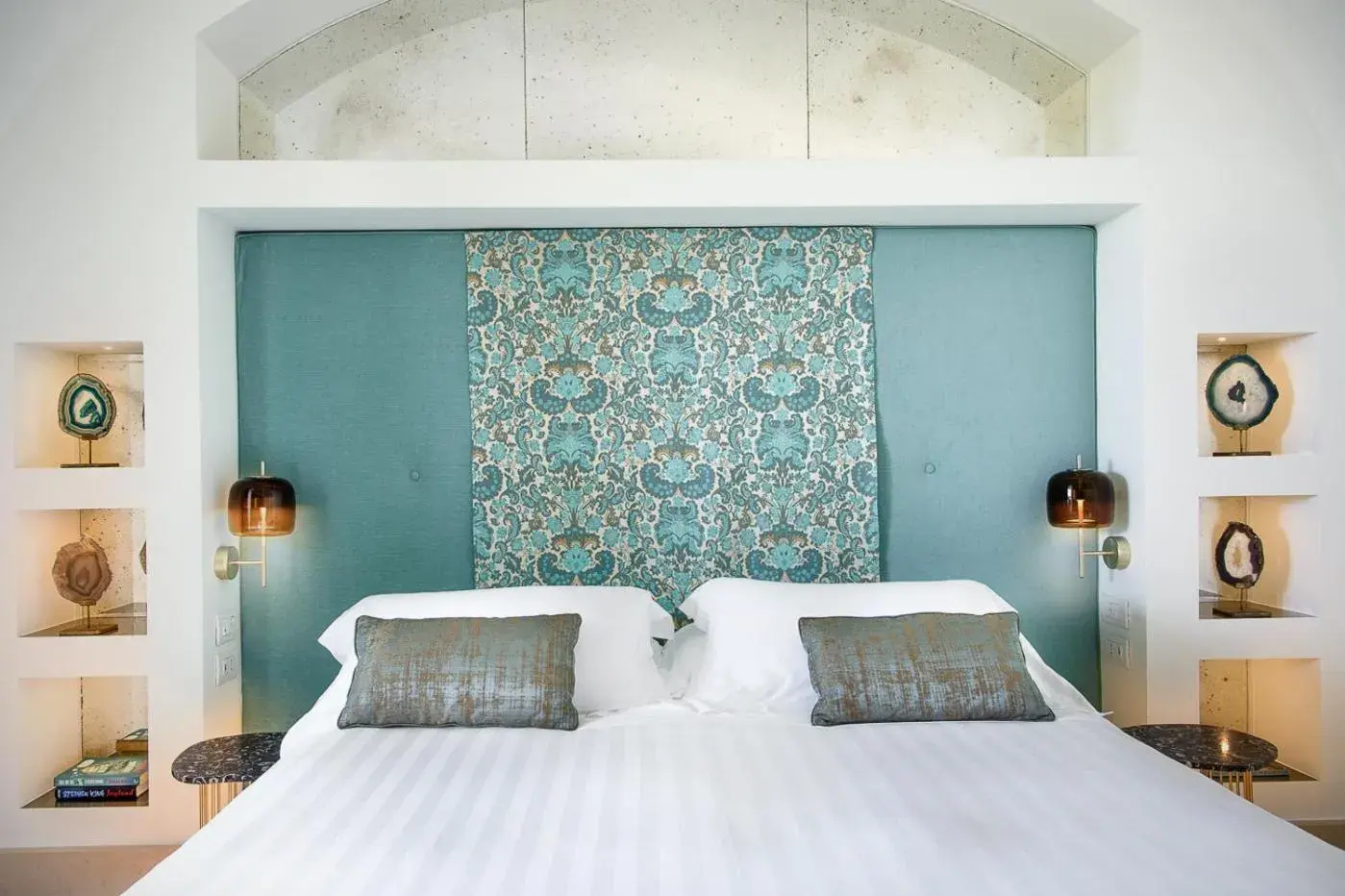 Bedroom, Bed in Villa Marina Capri Hotel & Spa
