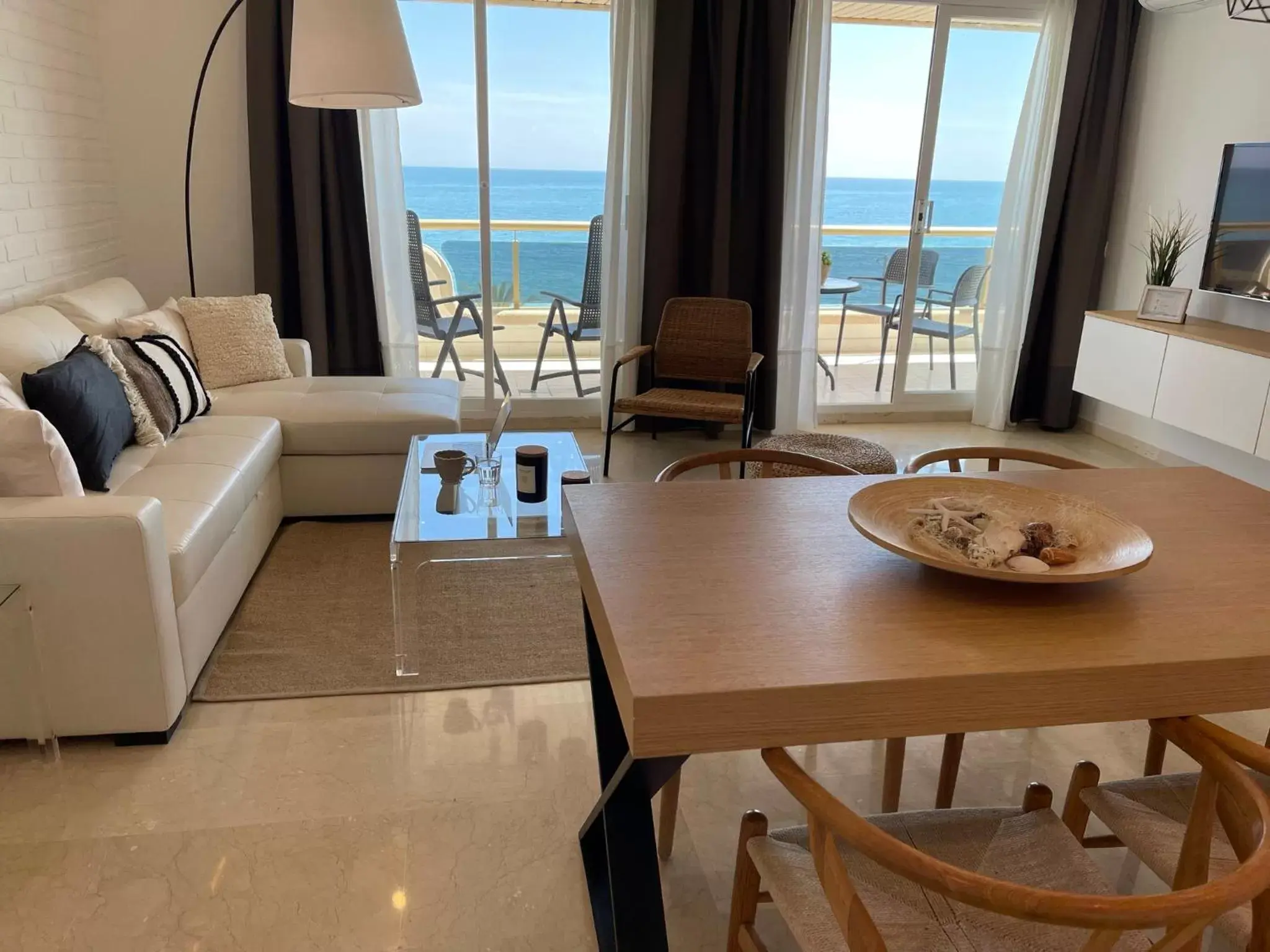 Dining area, Sea View in Mediterraneo Sitges