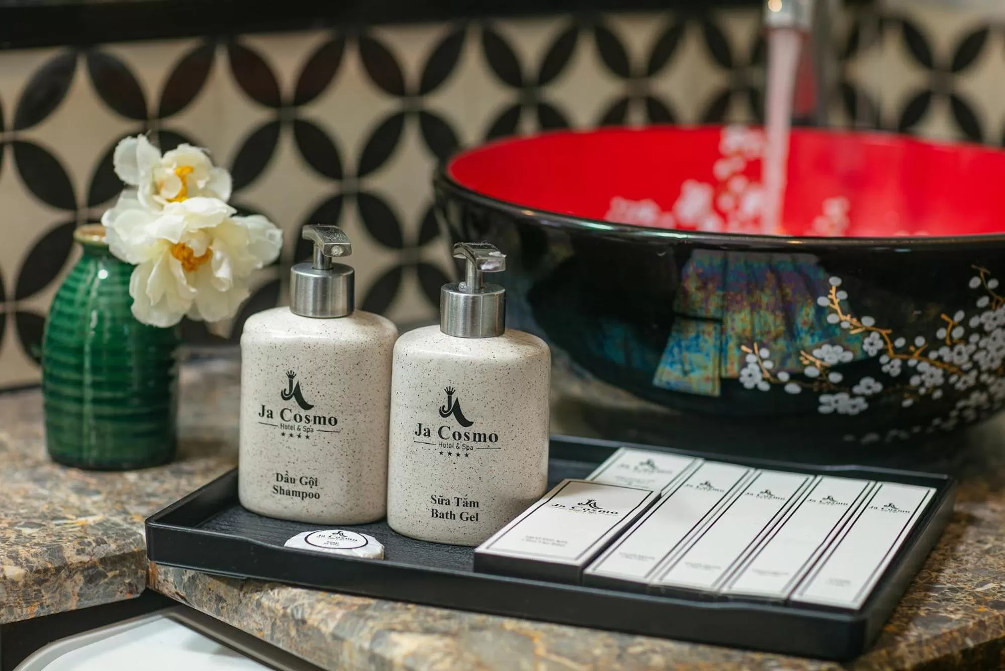 Deluxe Triple Room with City View in Ja Cosmo Hotel and Spa