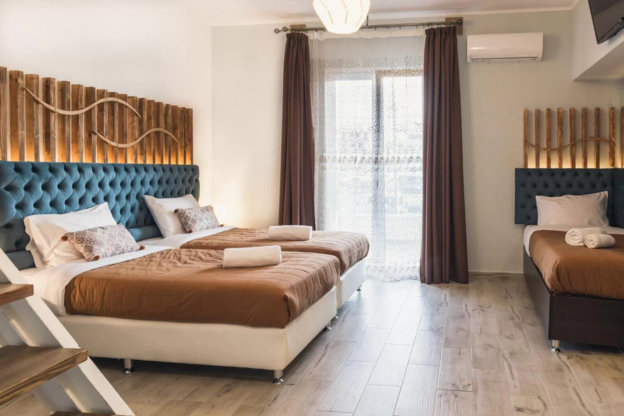 Bed in Dome Rooms Downtown