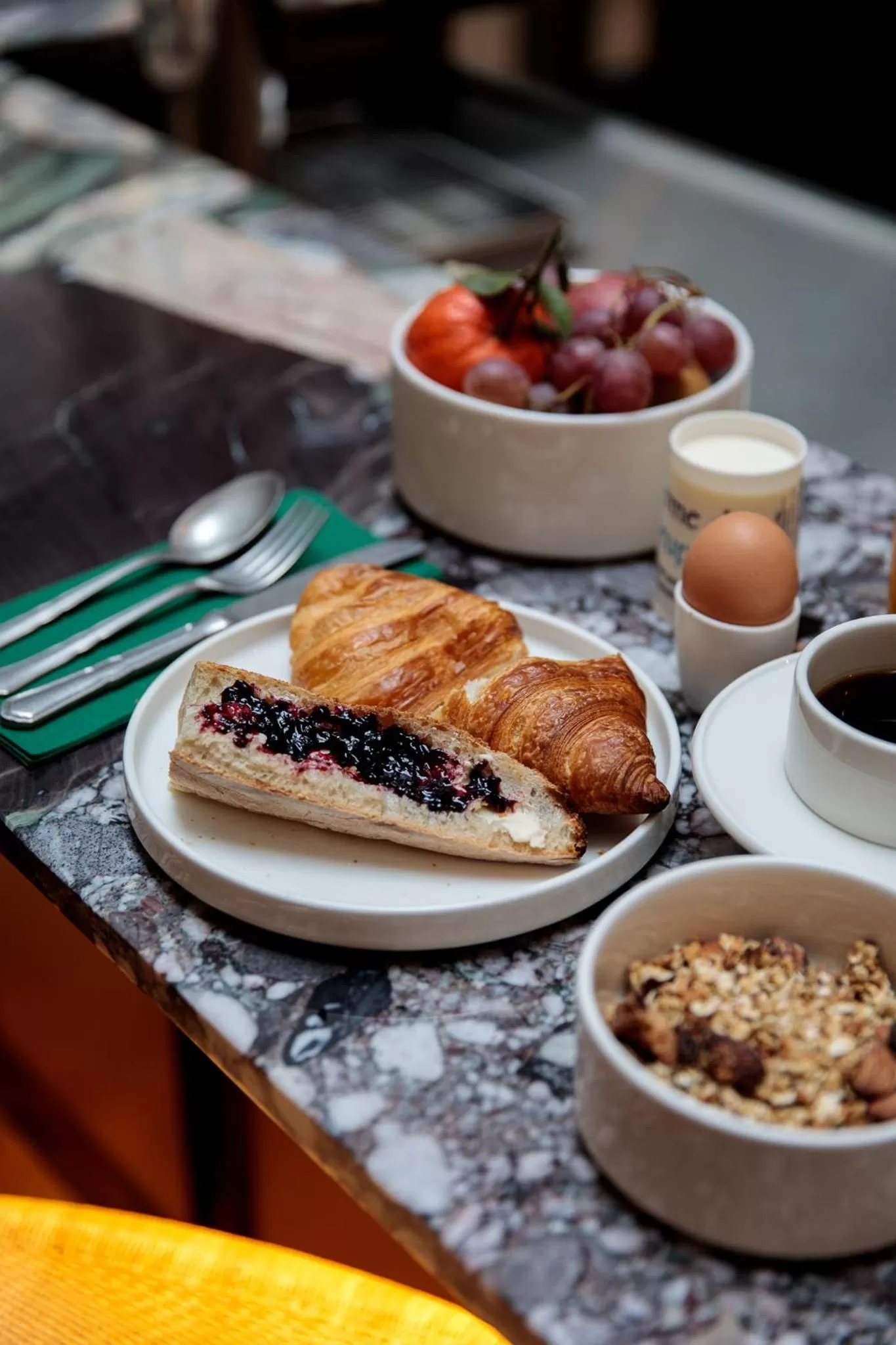 Breakfast in Hôtel Wallace, a Member of Design Hotels