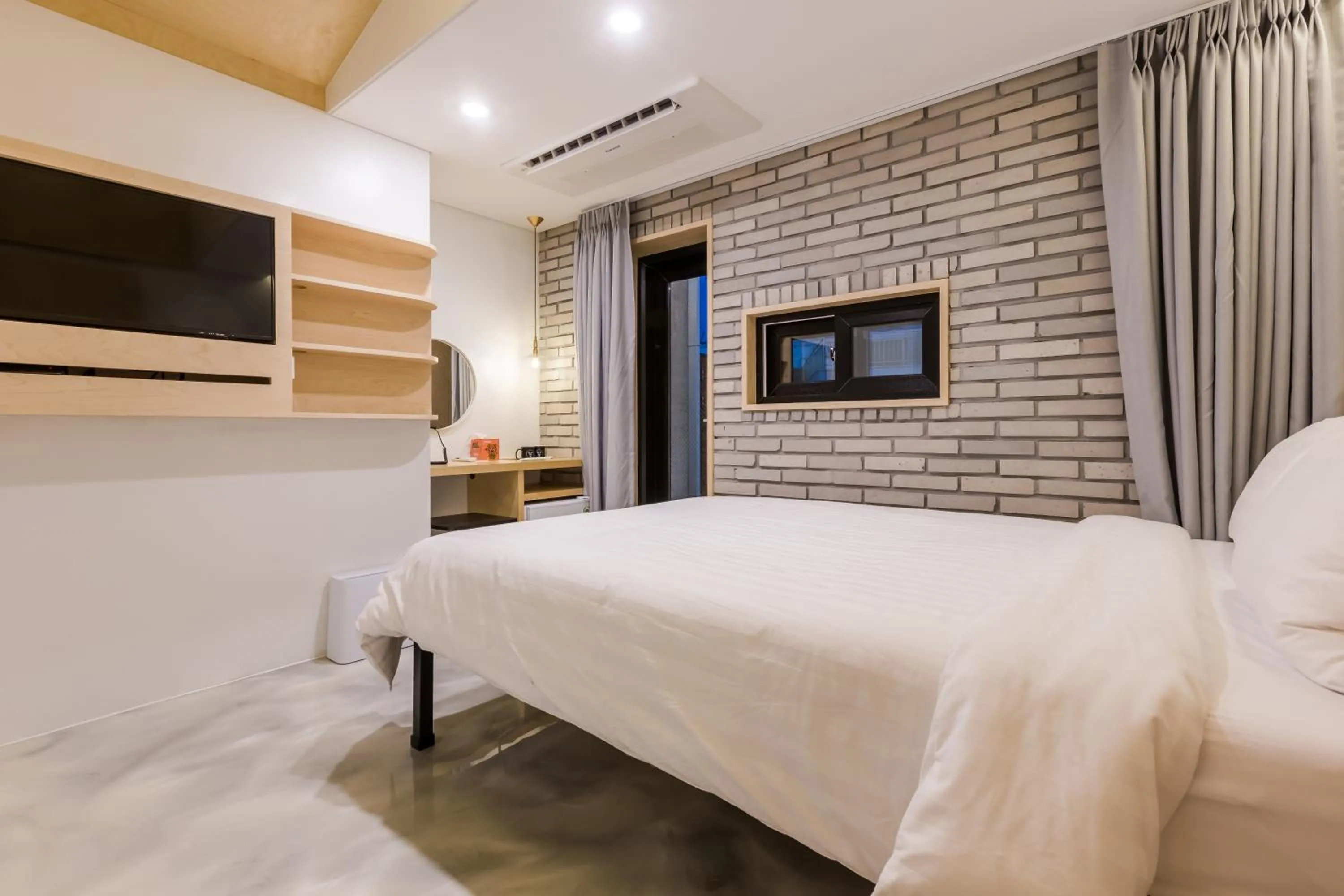 Bed in Hotel Baroato 2nd