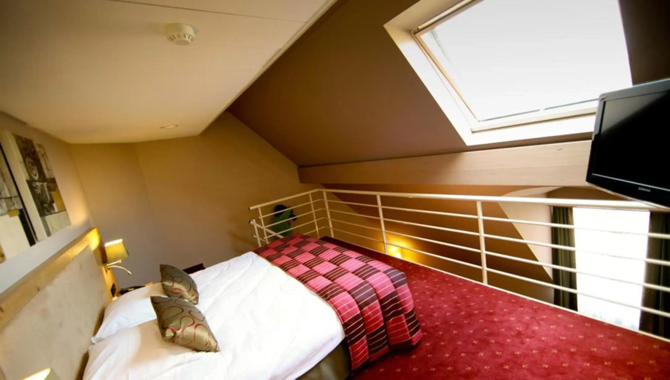 Bed in Hotel Verviers Van der Valk