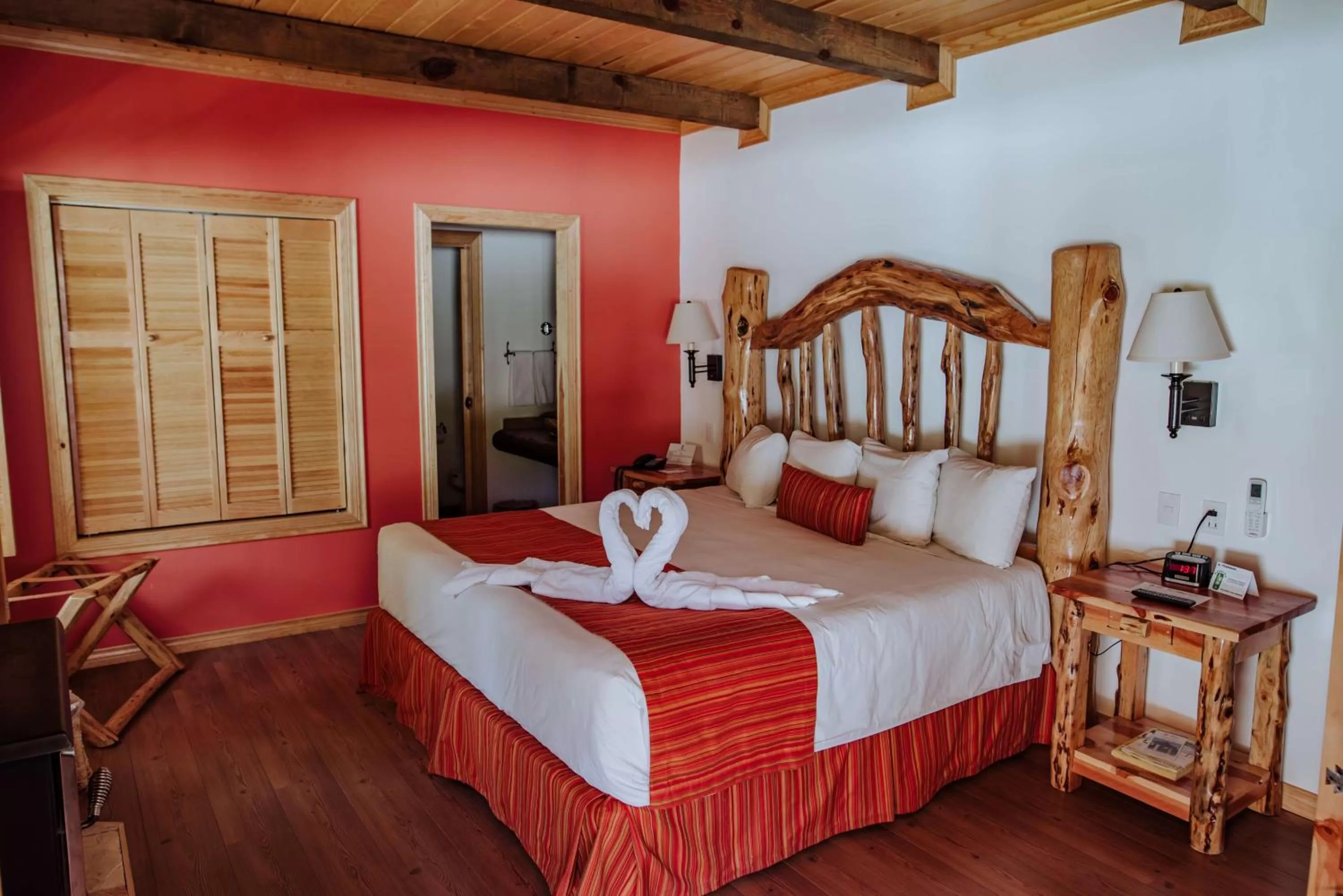 Photo of the whole room, Bed in The Lodge At Creel Eco - Hotel & Spa