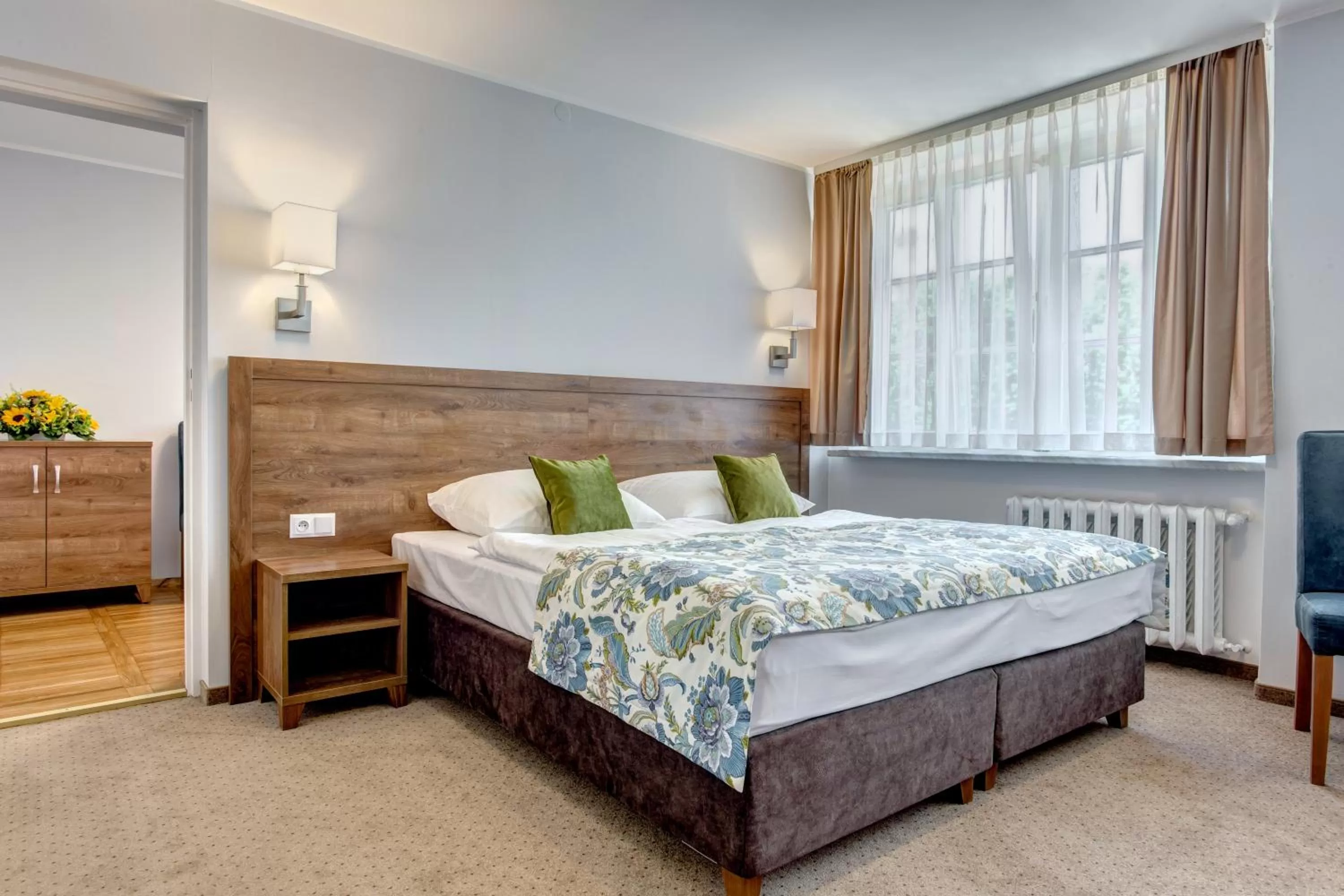 Bed in Hotel Książ