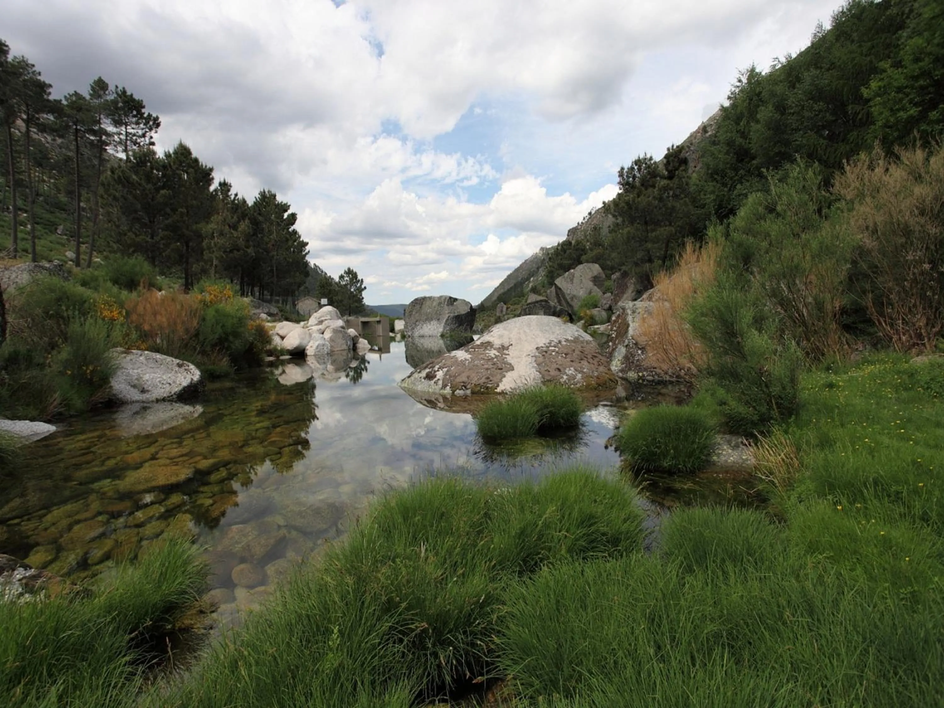 Natural landscape in INATEL Manteigas