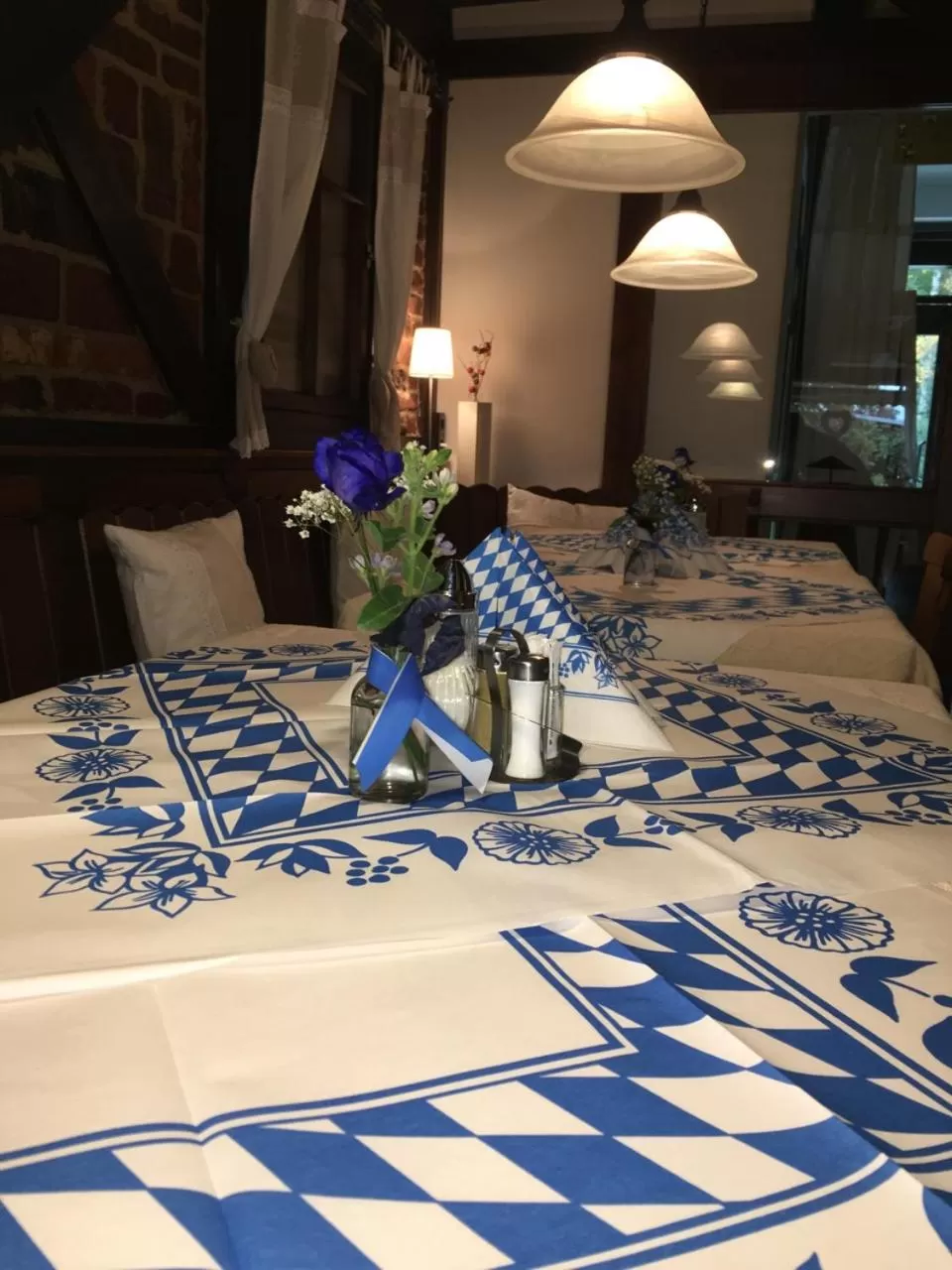 Bed in Hotel Waldschloss