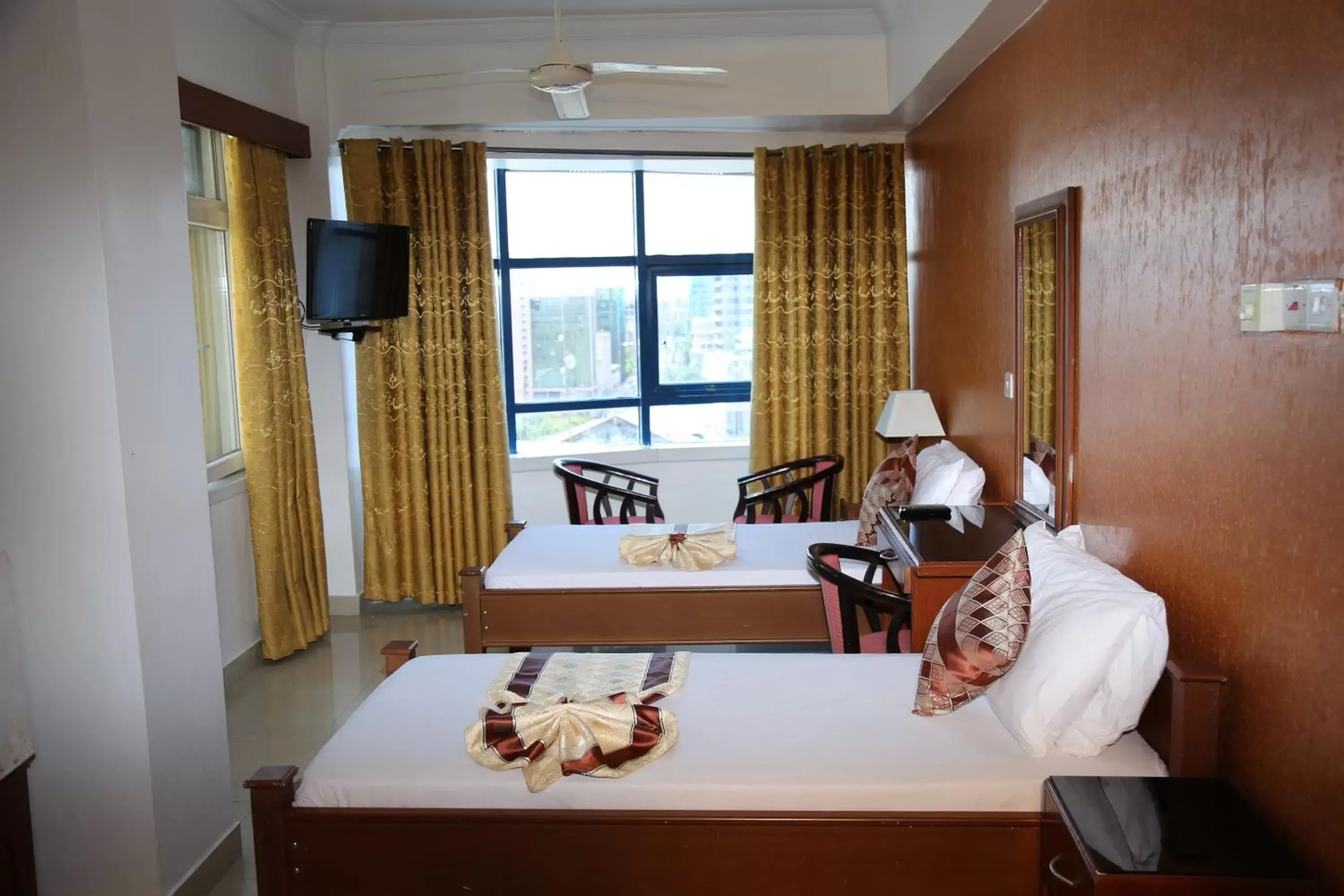 Bed in Rainbow Hotel Bed in Rainbow Hotel