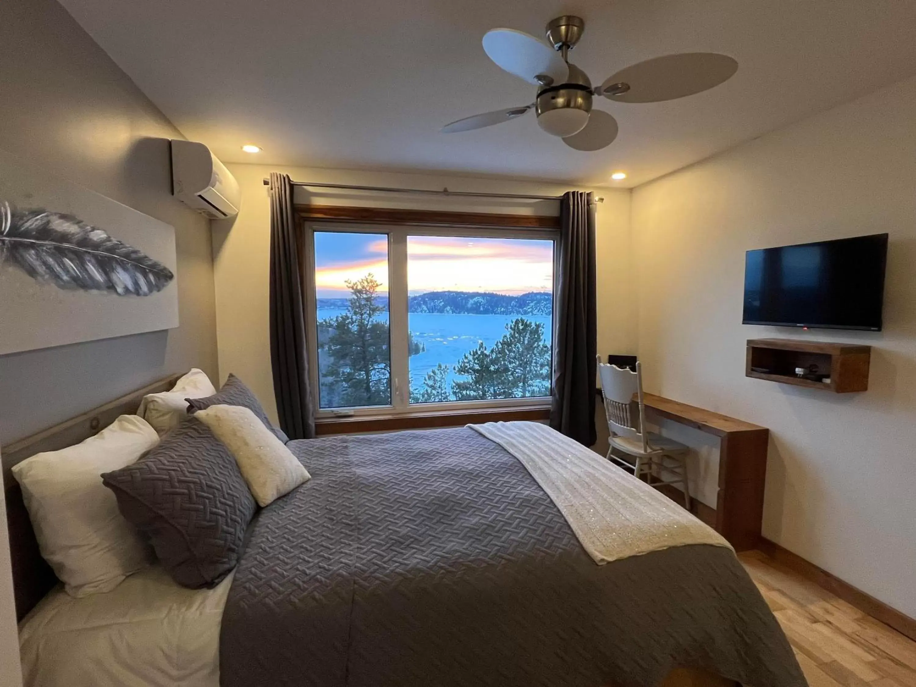 Bedroom in Gîte du Haut des Arbres