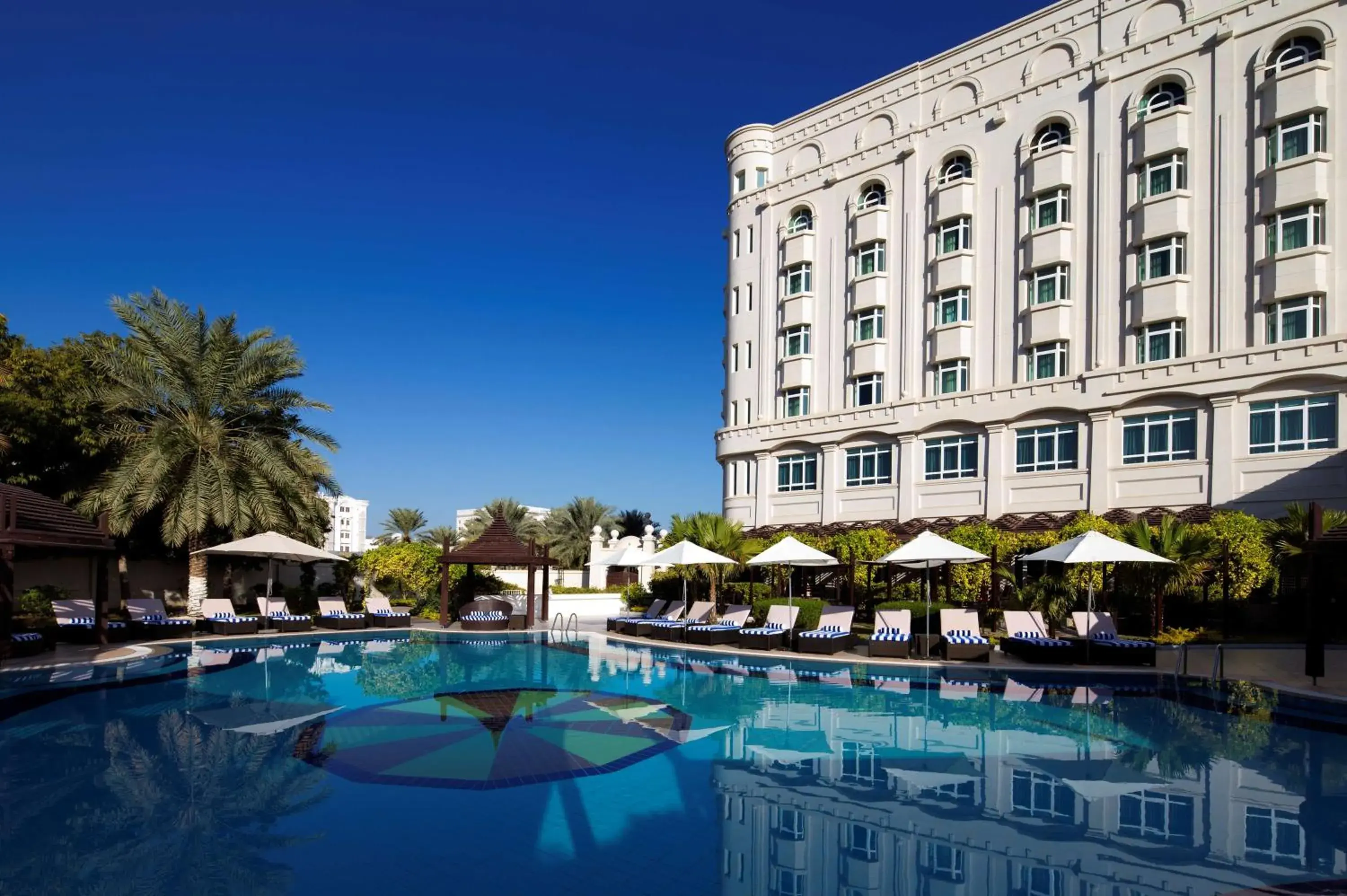 Property building, Swimming Pool in Radisson Blu Hotel, Muscat