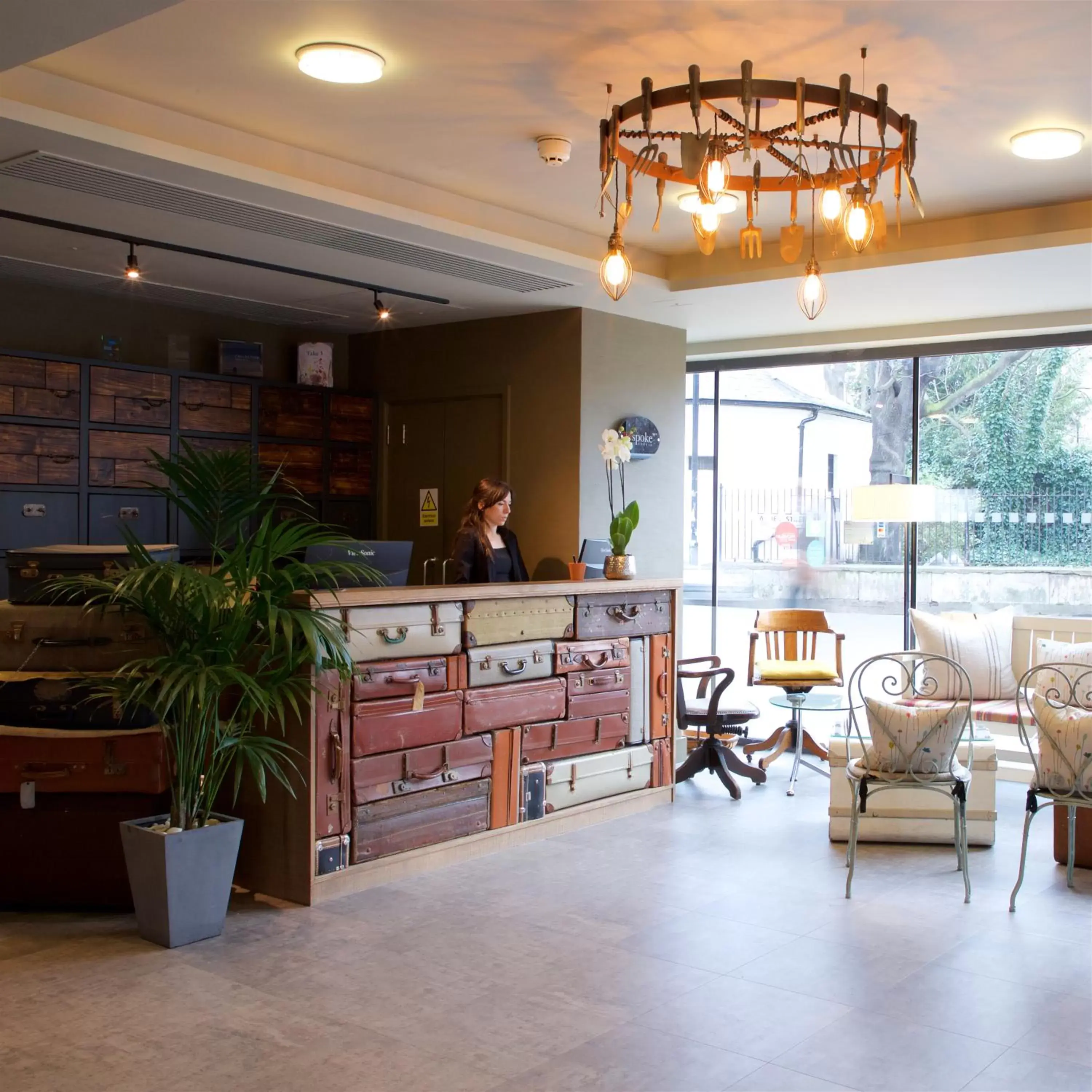 Lobby/Reception in Bermondsey Square Hotel - A Bespoke Hotel