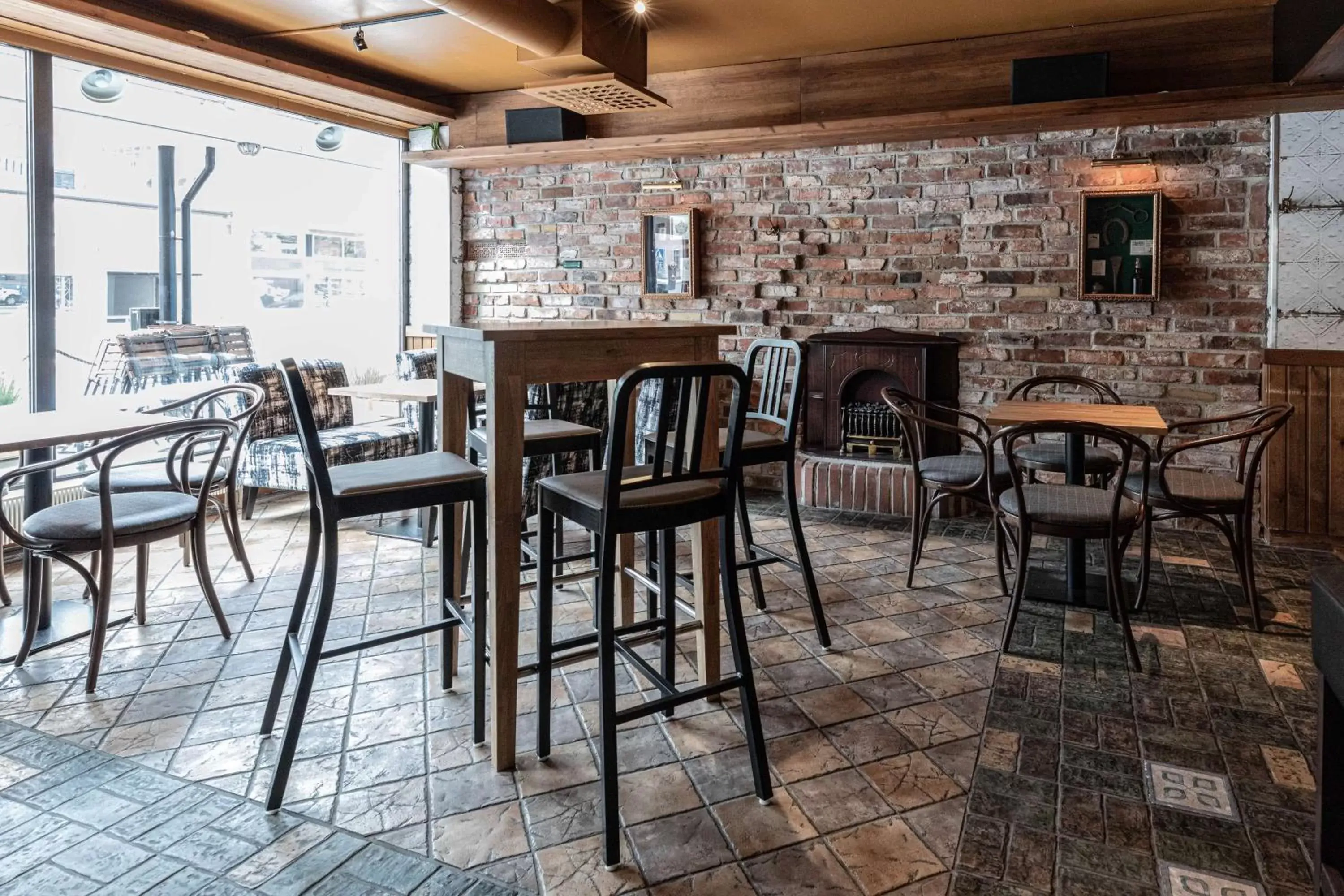 Lounge or bar, Restaurant/Places to Eat in Scandic Kallio
