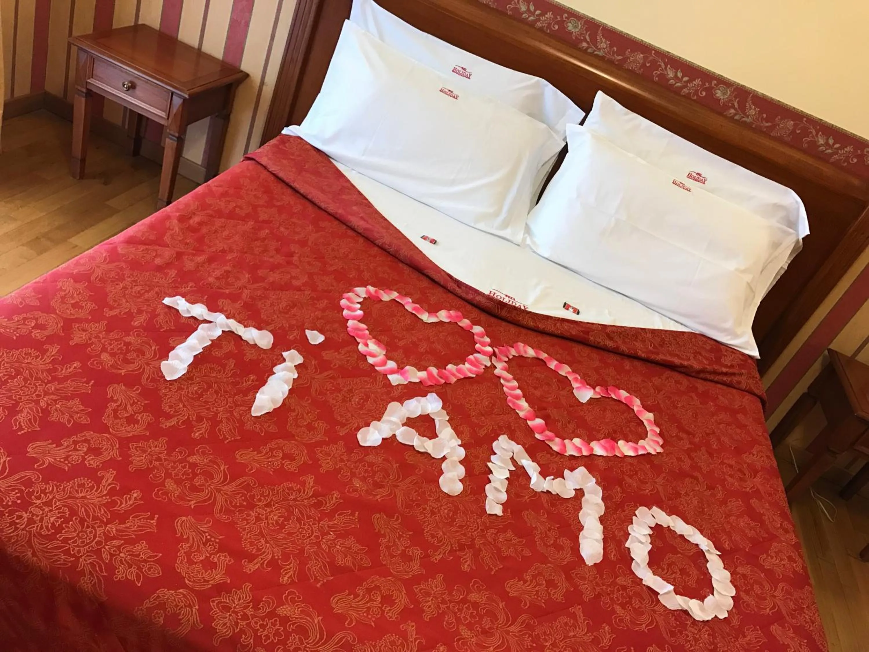 Bed in Hotel Holiday Sul Lago