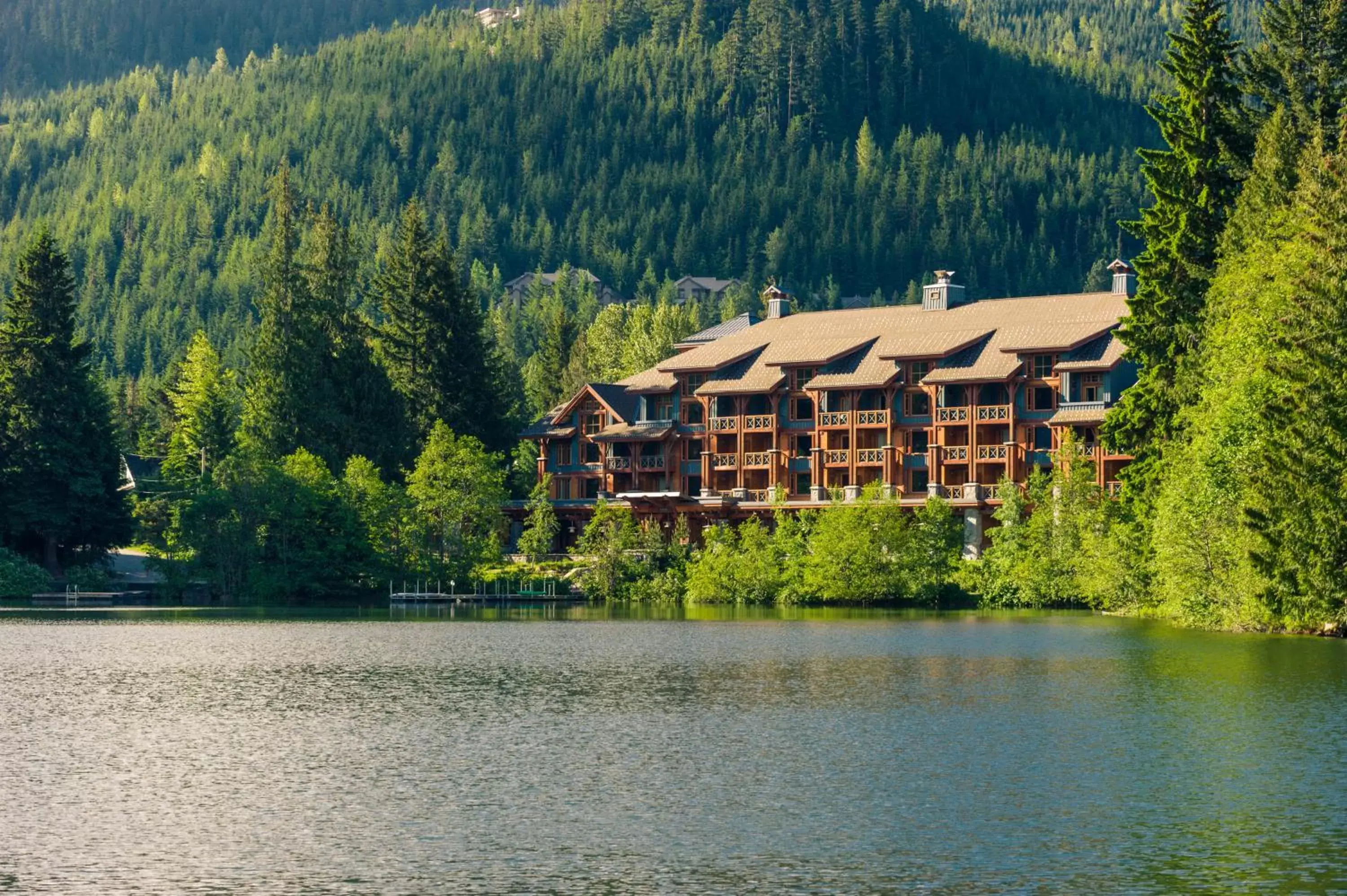 Property building in Nita Lake Lodge