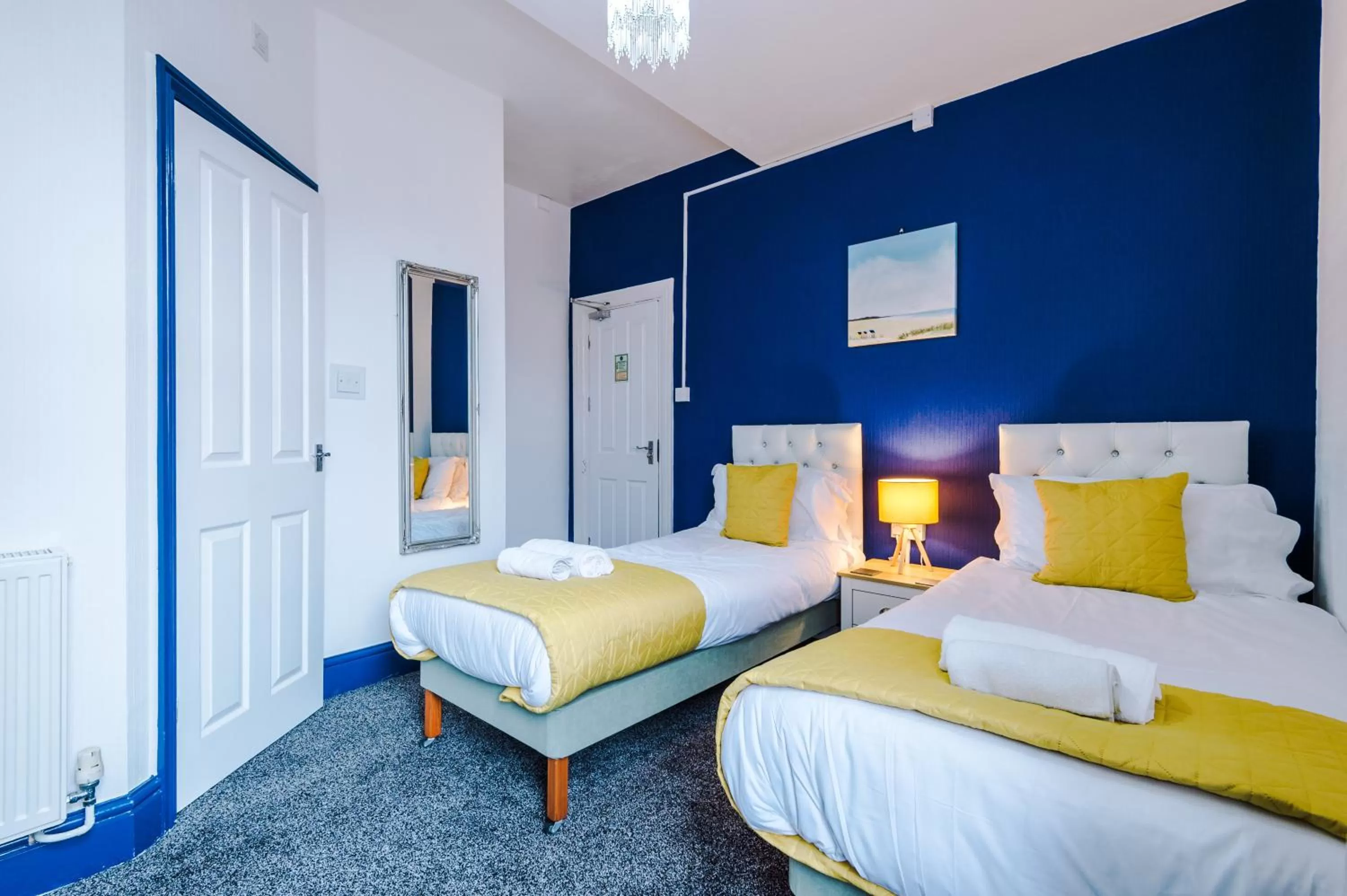 Bed in Pebbles Guest House