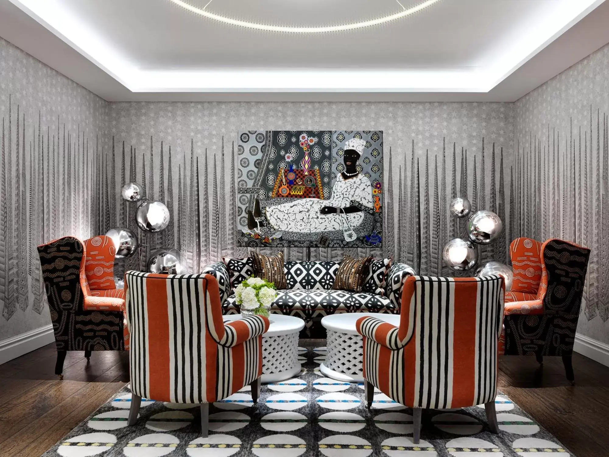 Seating Area in The Soho Hotel, Firmdale Hotels