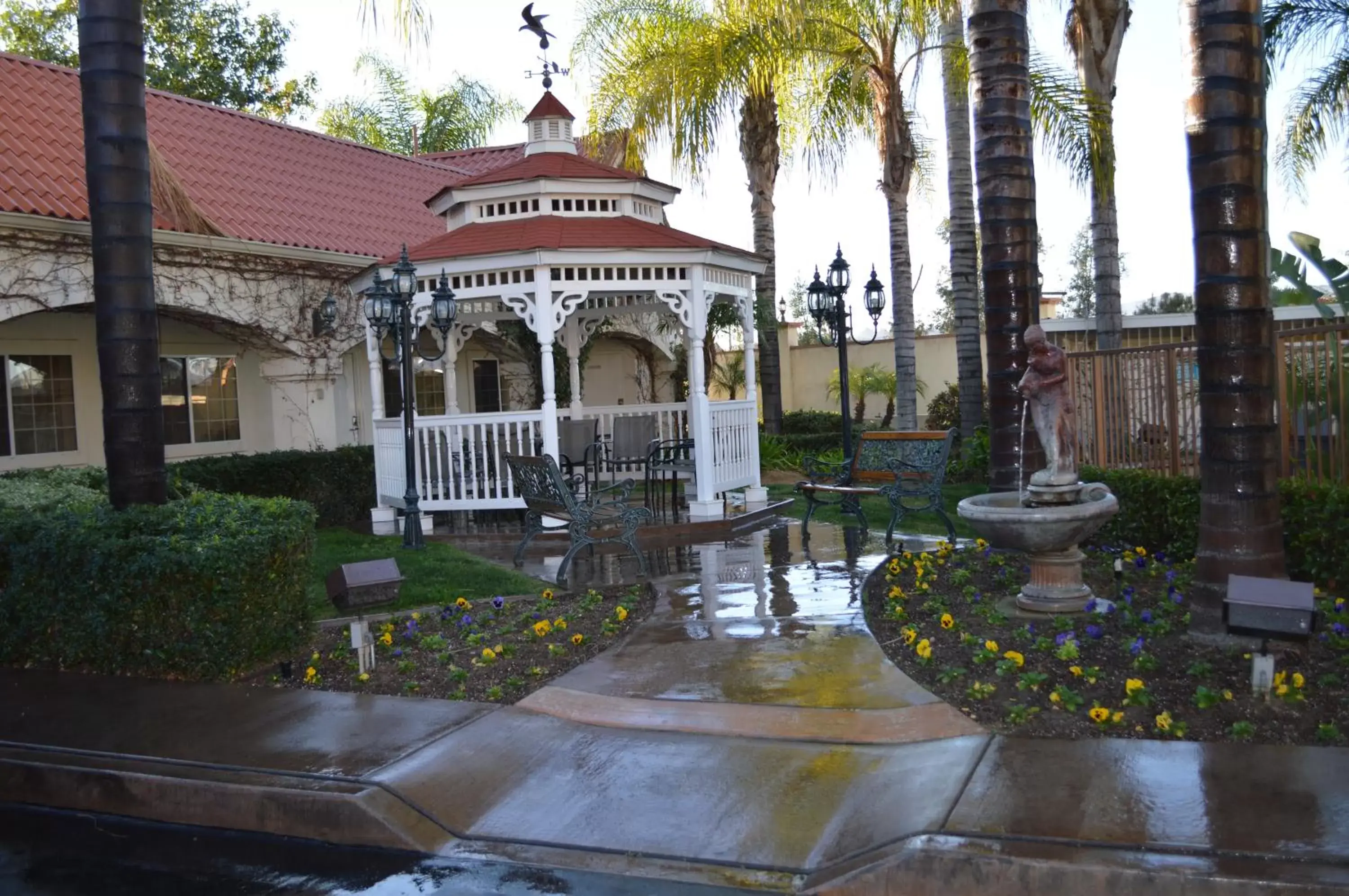 Garden in Dynasty Suites Redlands