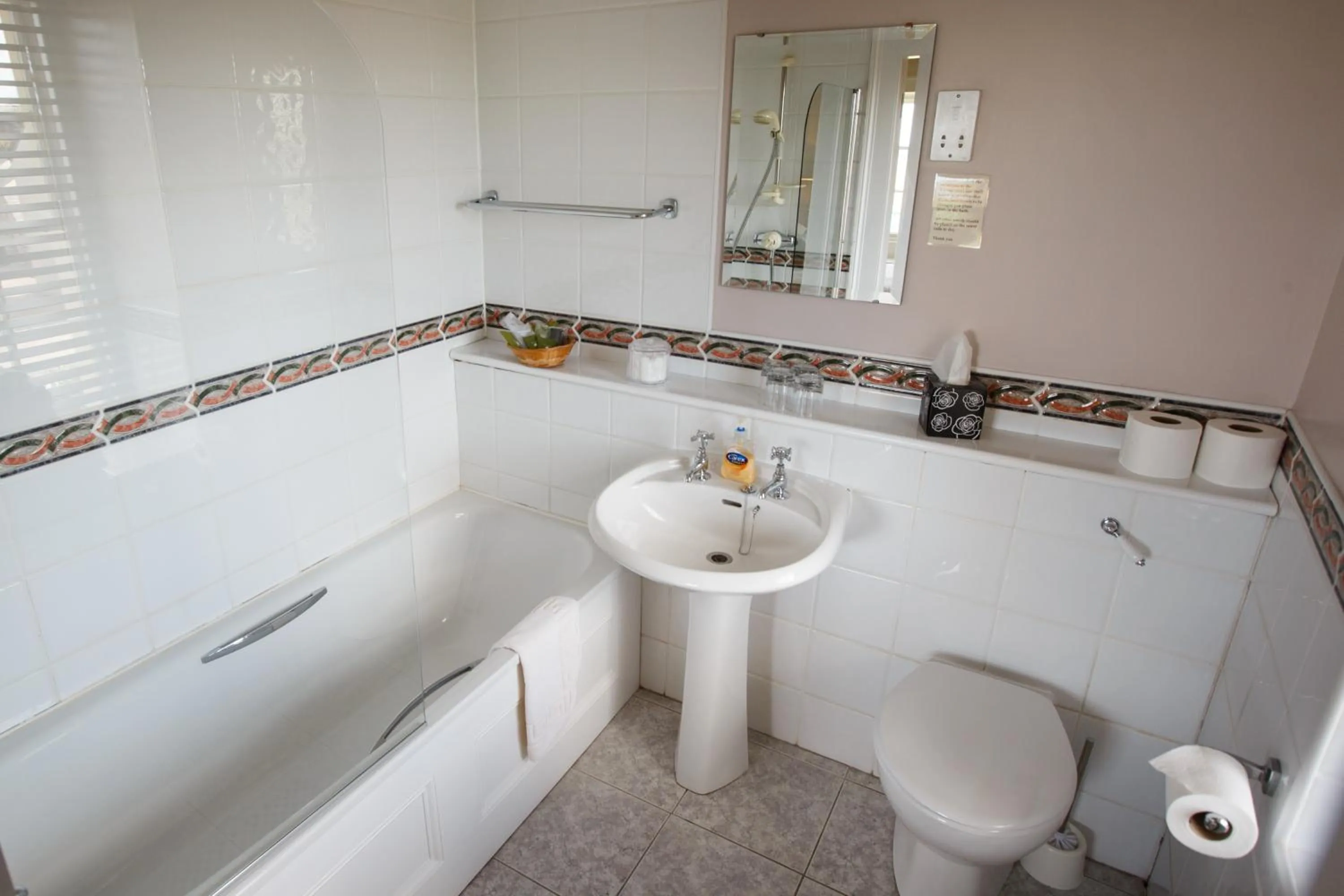 Bathroom in Portclew House