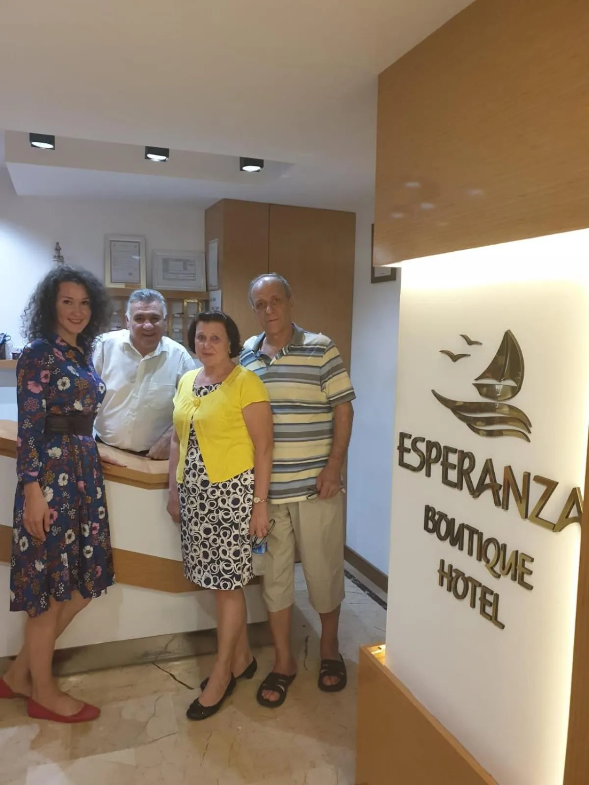 Staff in Esperanza Hotel