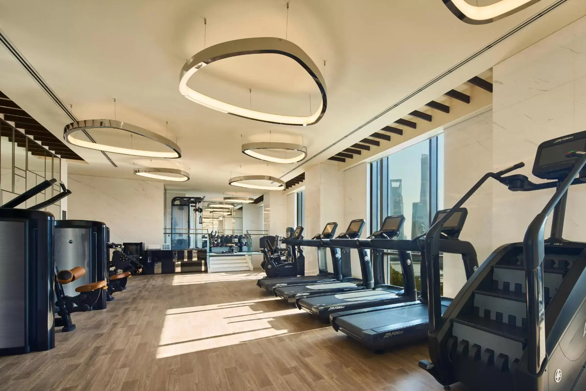 Fitness centre/facilities in Bellagio by MGM Shanghai - on the bund Fitness centre/facilities in Bellagio by MGM Shanghai - on the bund