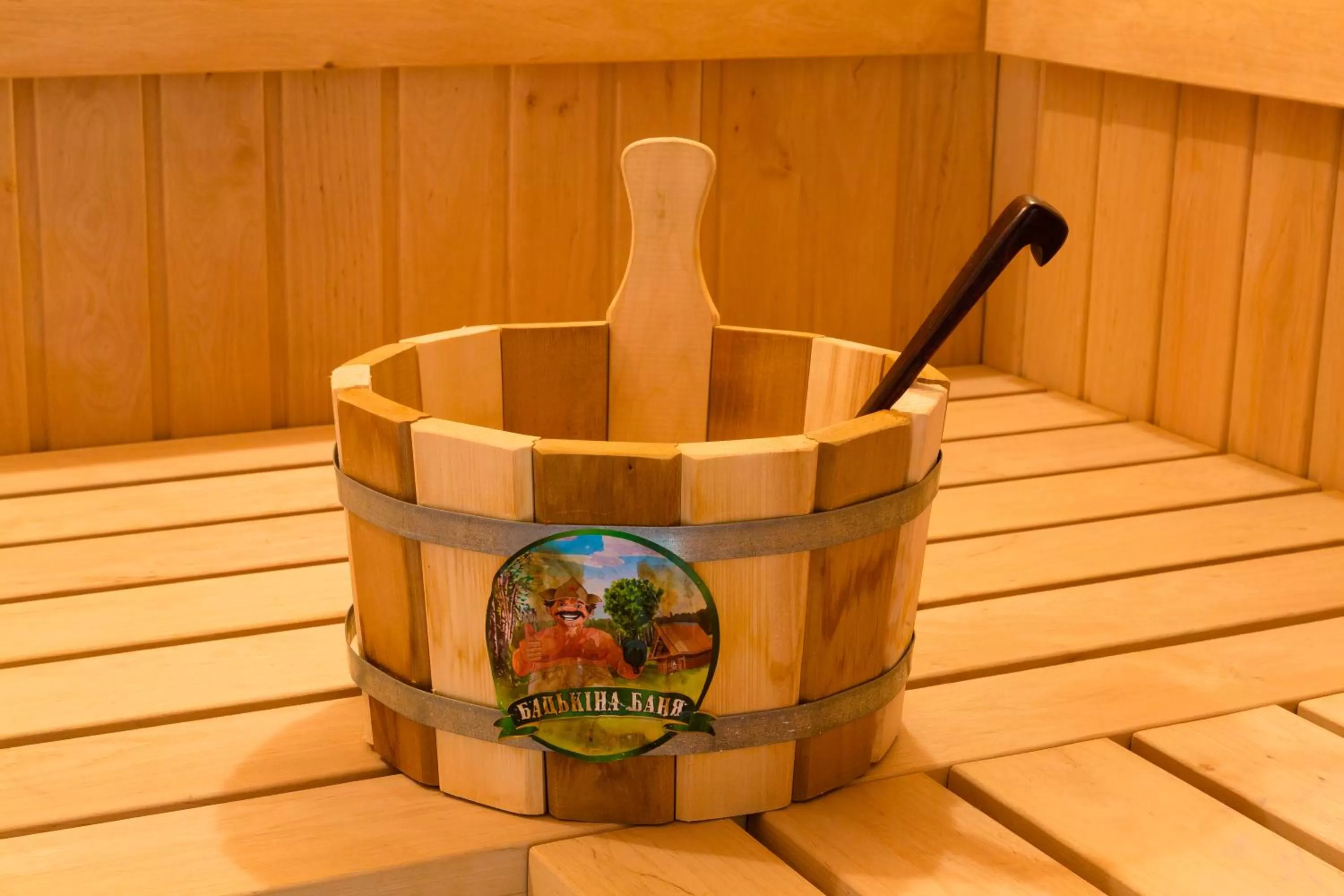 Sauna in Park Hotel Kokshetau