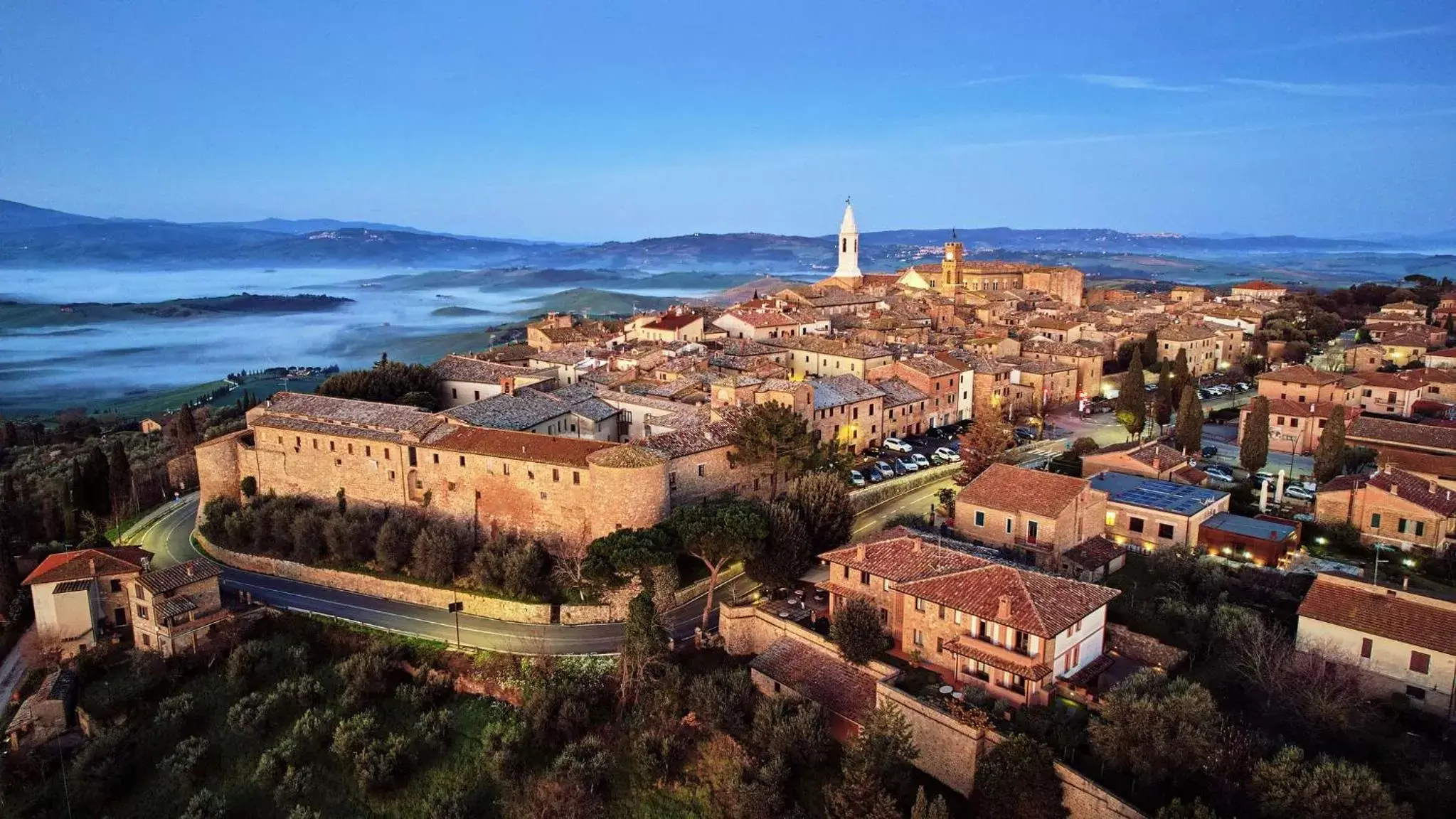 Bird's-eye View in Piccolo Hotel La Valle