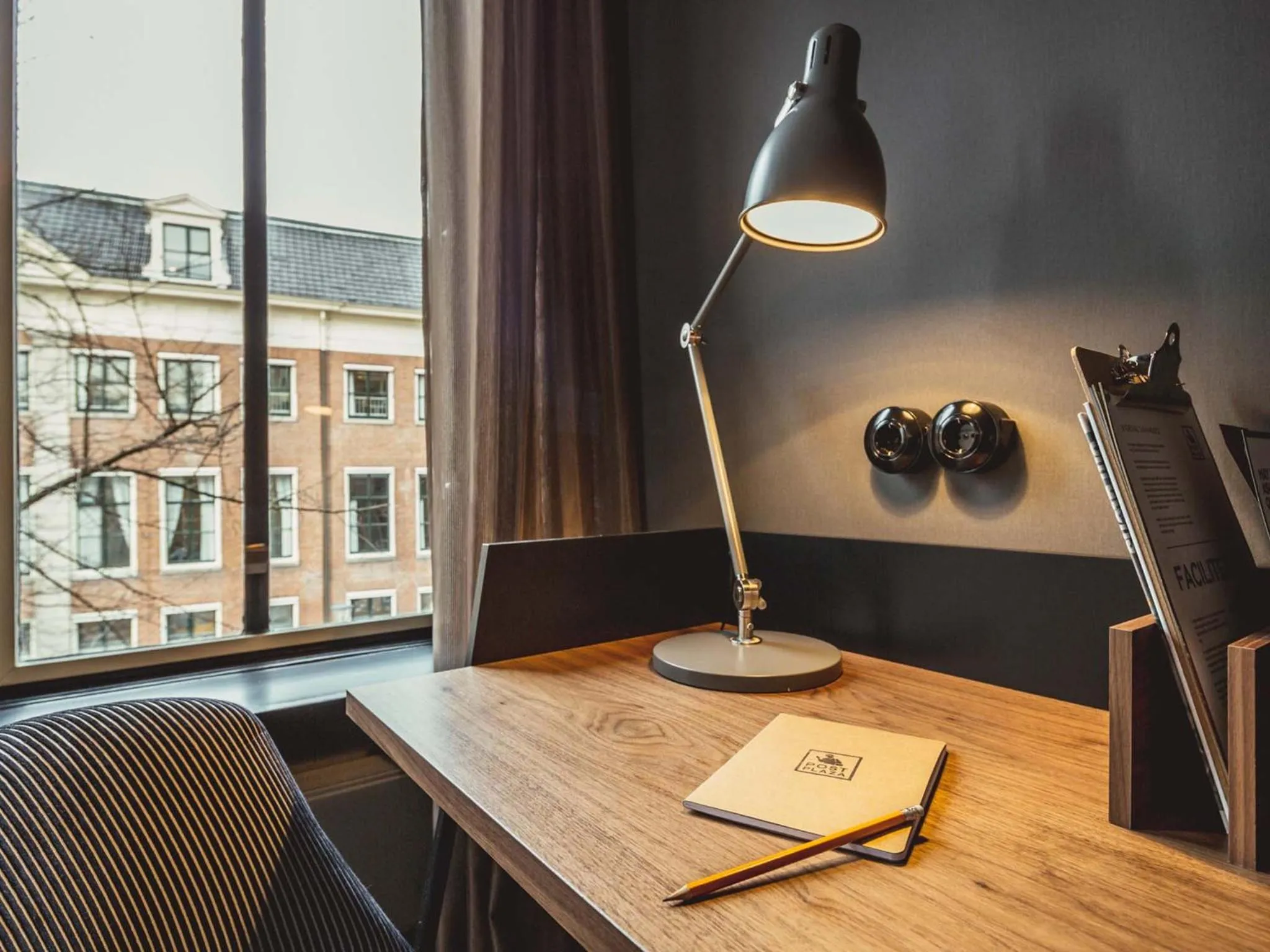 Seating area in Post-Plaza Hotel & Grand Café