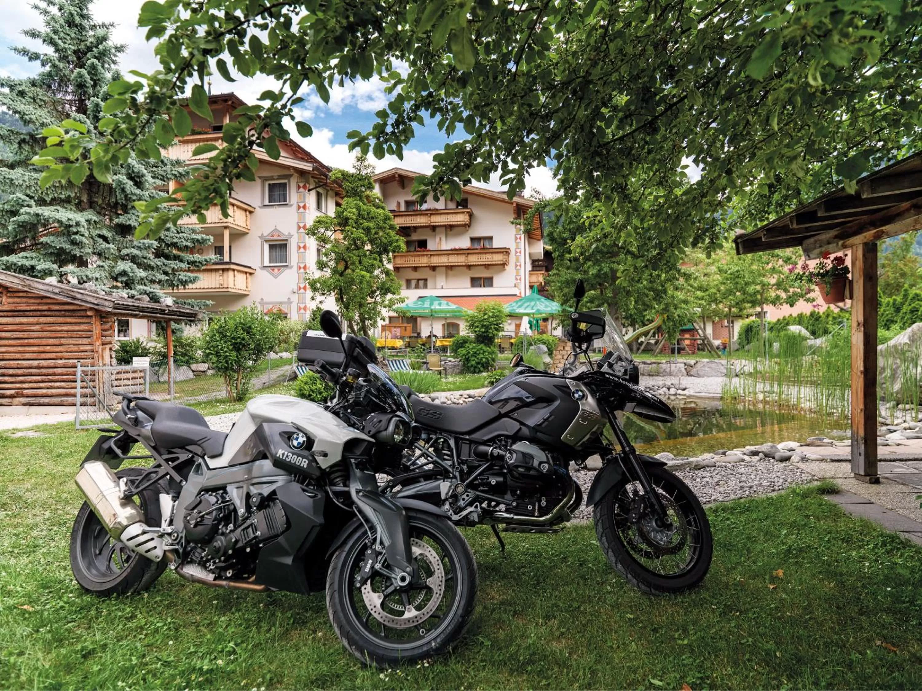 Decorative detail in Hotel Enzian